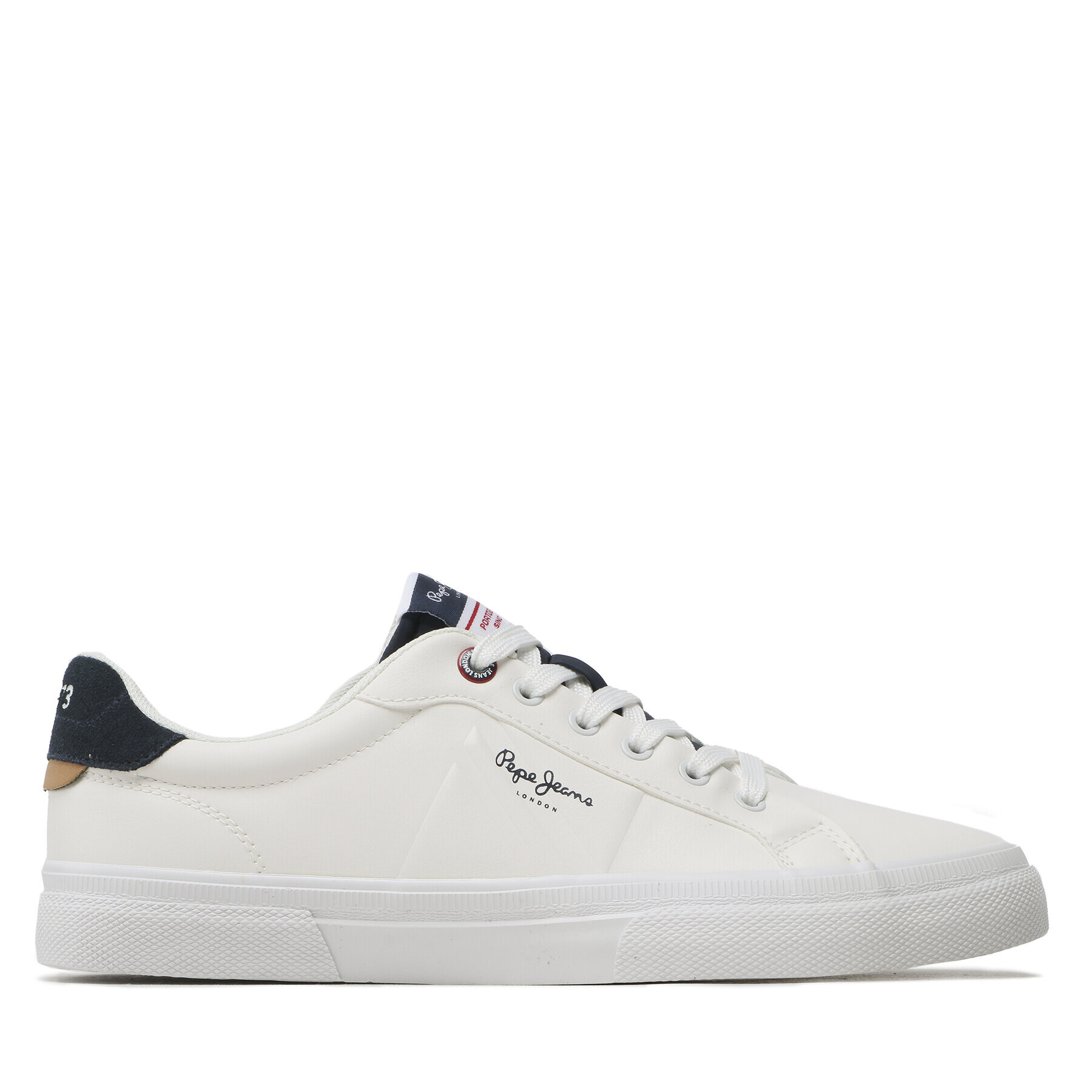 Pepe Jeans Гуменки Kenton Flag M PMS30906 Бял - Pepit.bg