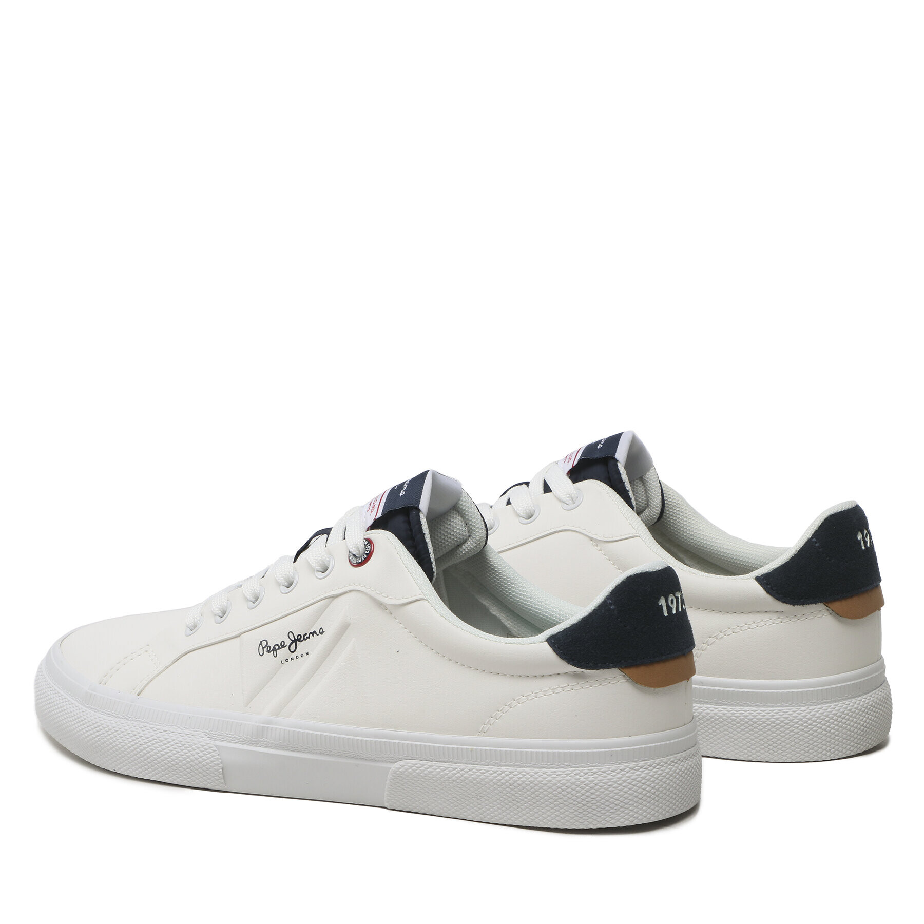 Pepe Jeans Гуменки Kenton Flag M PMS30906 Бял - Pepit.bg