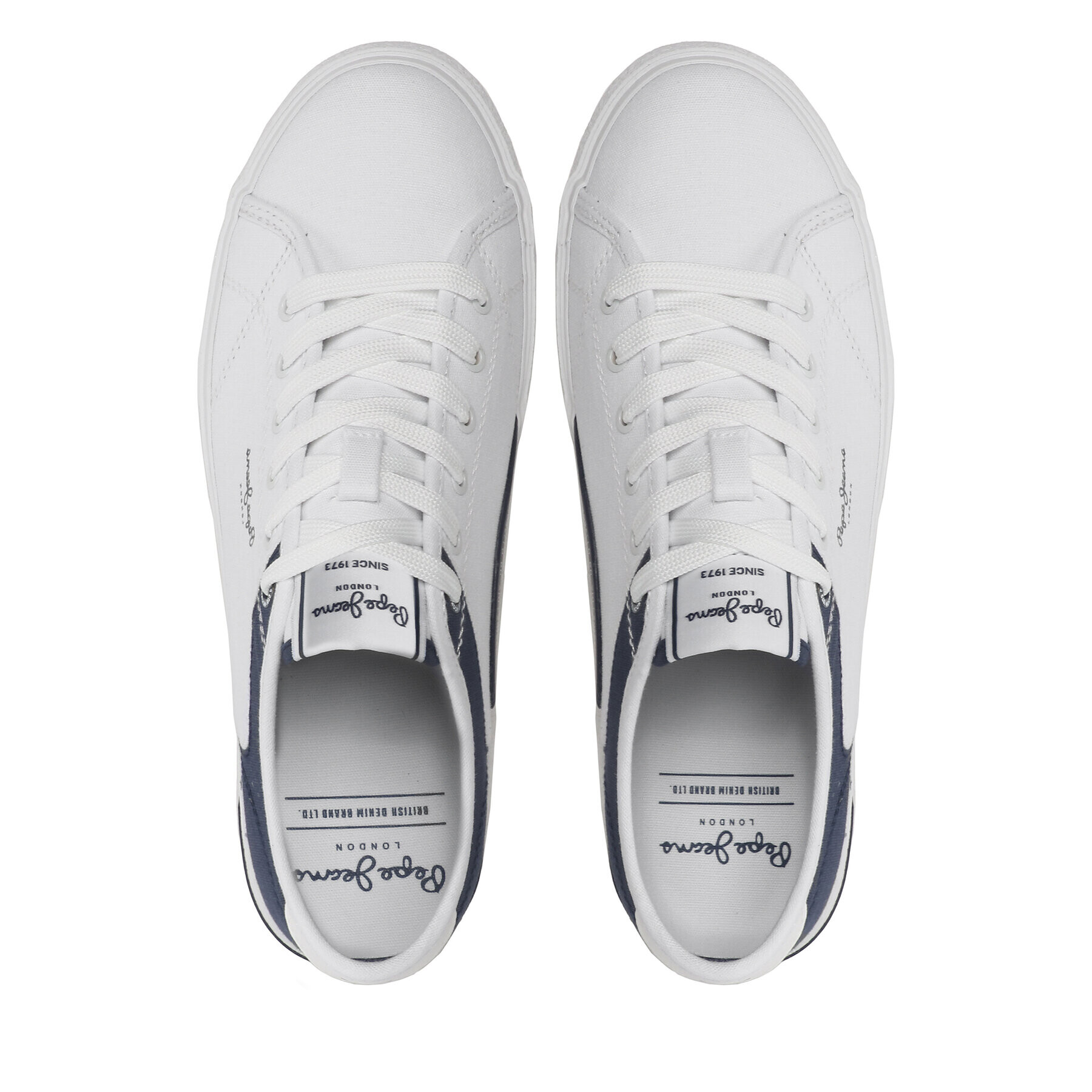 Pepe Jeans Гуменки Kenton Road M PMS30910 Бял - Pepit.bg
