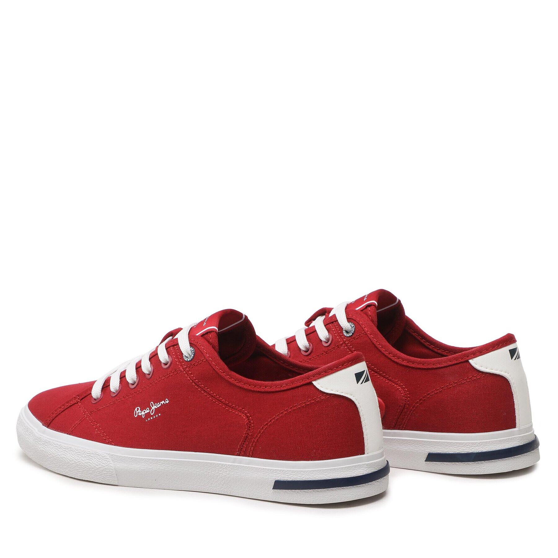 Pepe Jeans Гуменки Kenton Road M PMS30910 Червен - Pepit.bg