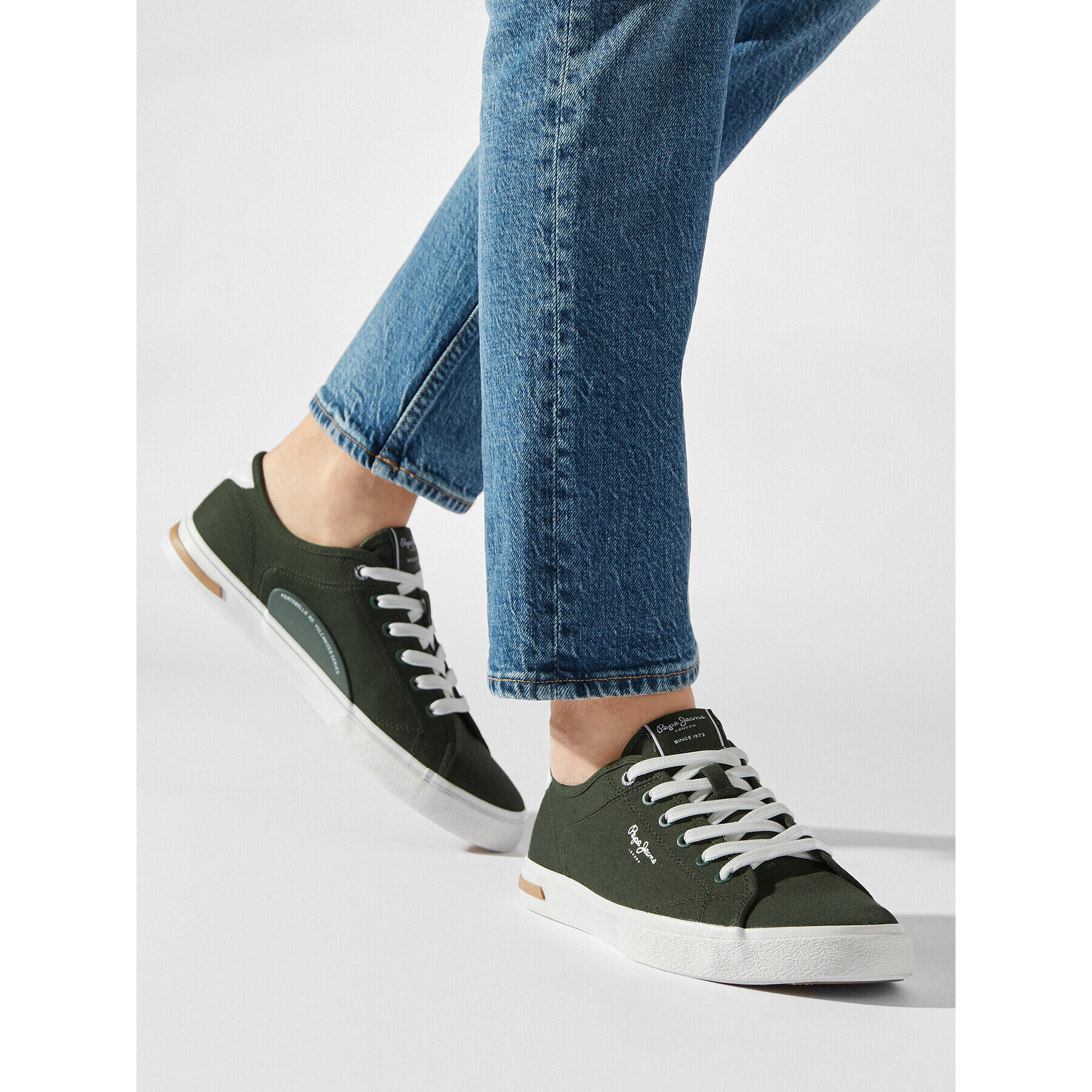 Pepe Jeans Гуменки Kenton Road M PMS30910 Зелен - Pepit.bg