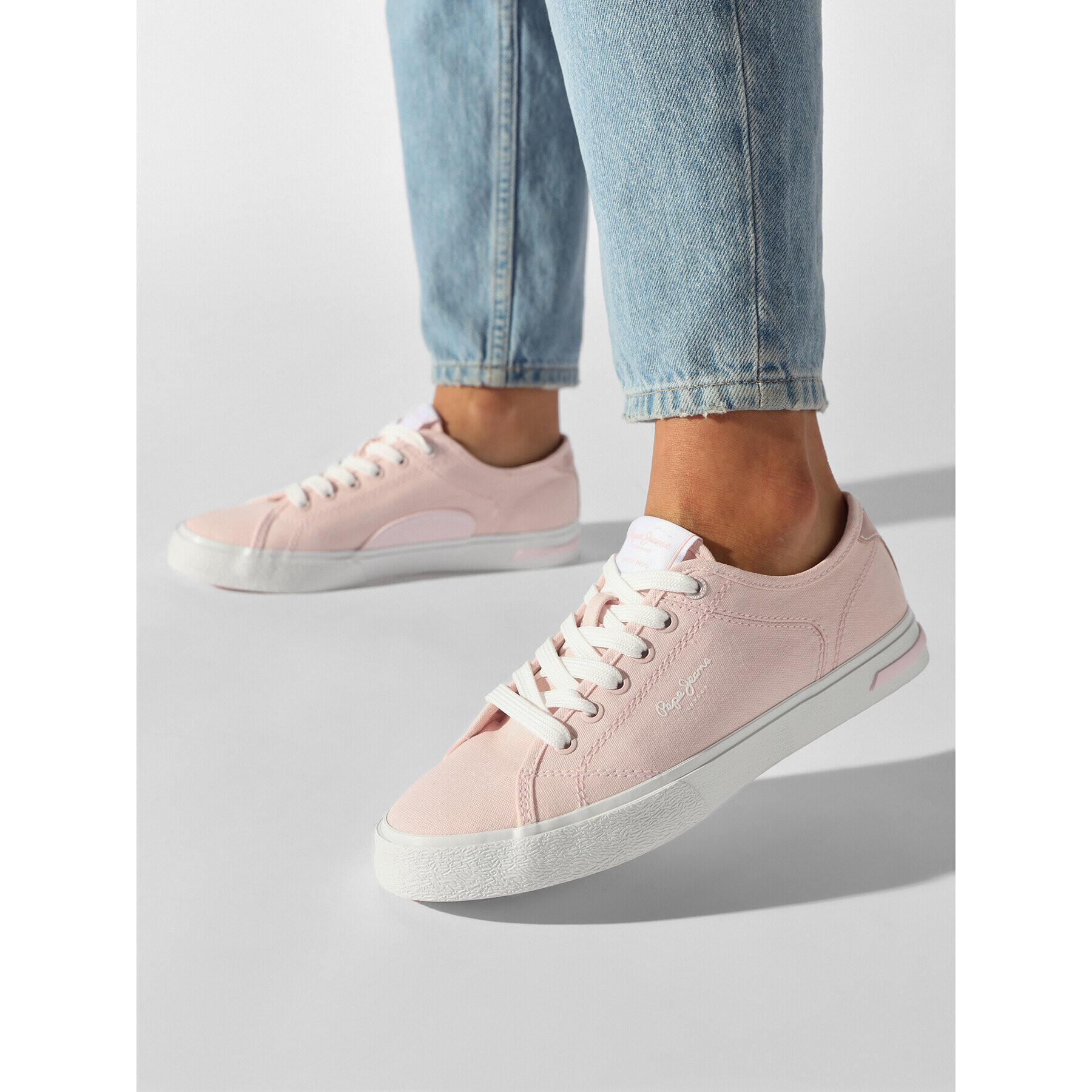 Pepe Jeans Гуменки Kenton Road W PLS31440 Розов - Pepit.bg