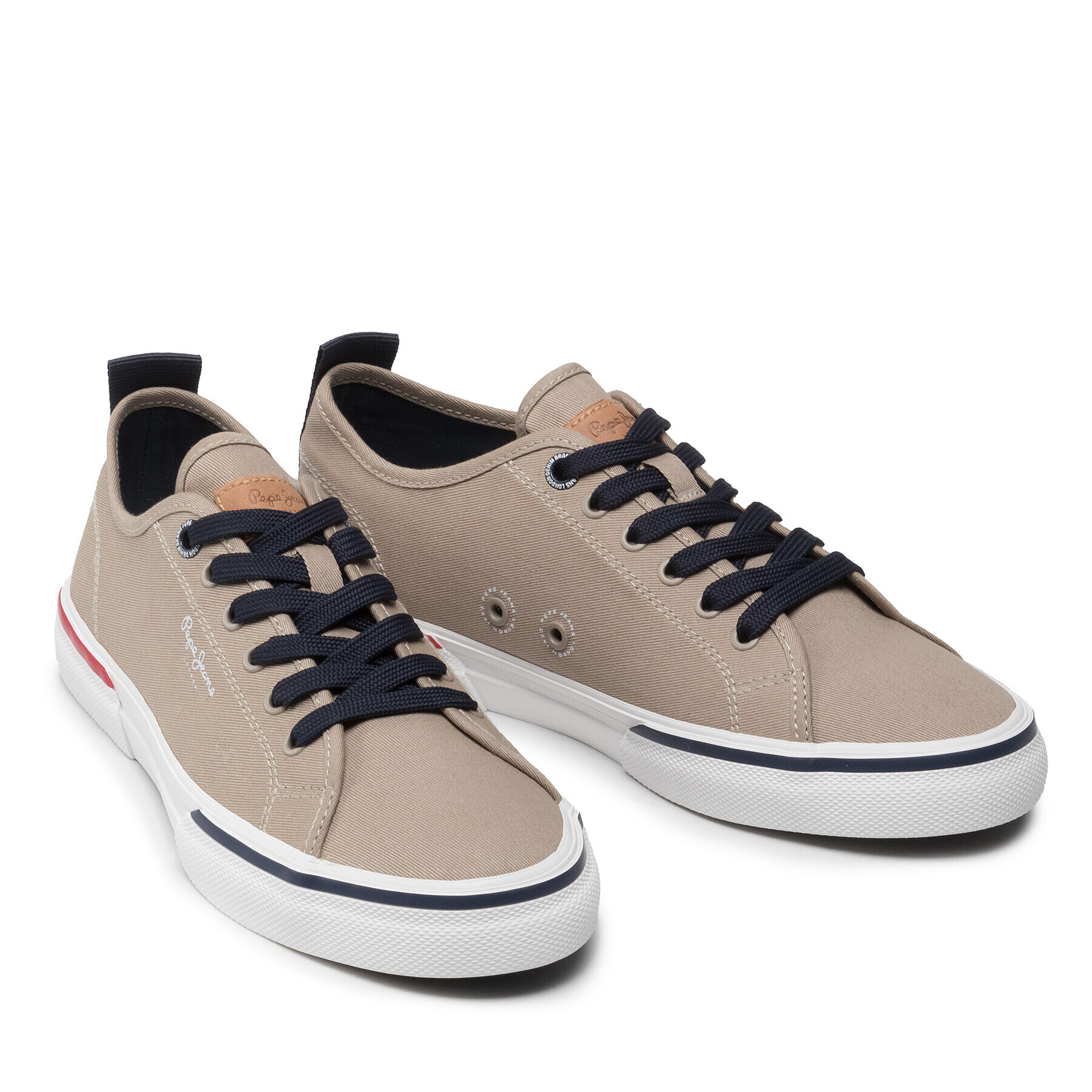 Pepe Jeans Гуменки Kenton Smart 22 PMS30811 Бежов - Pepit.bg