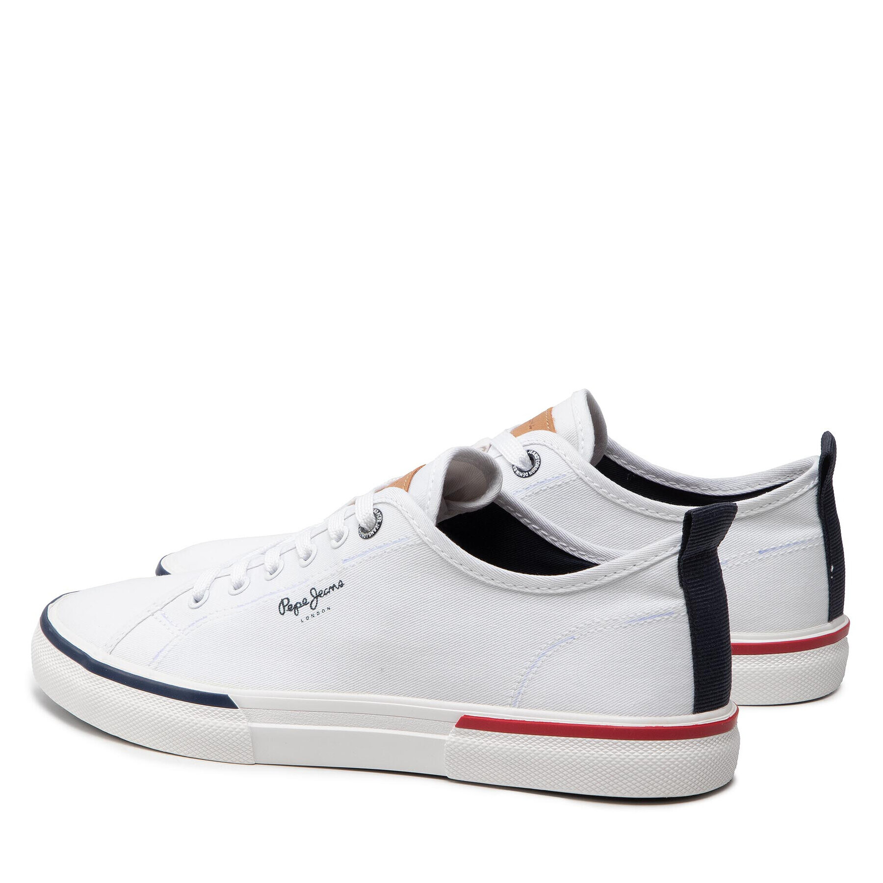 Pepe Jeans Гуменки Kenton Smart 22 PMS30811 Бял - Pepit.bg