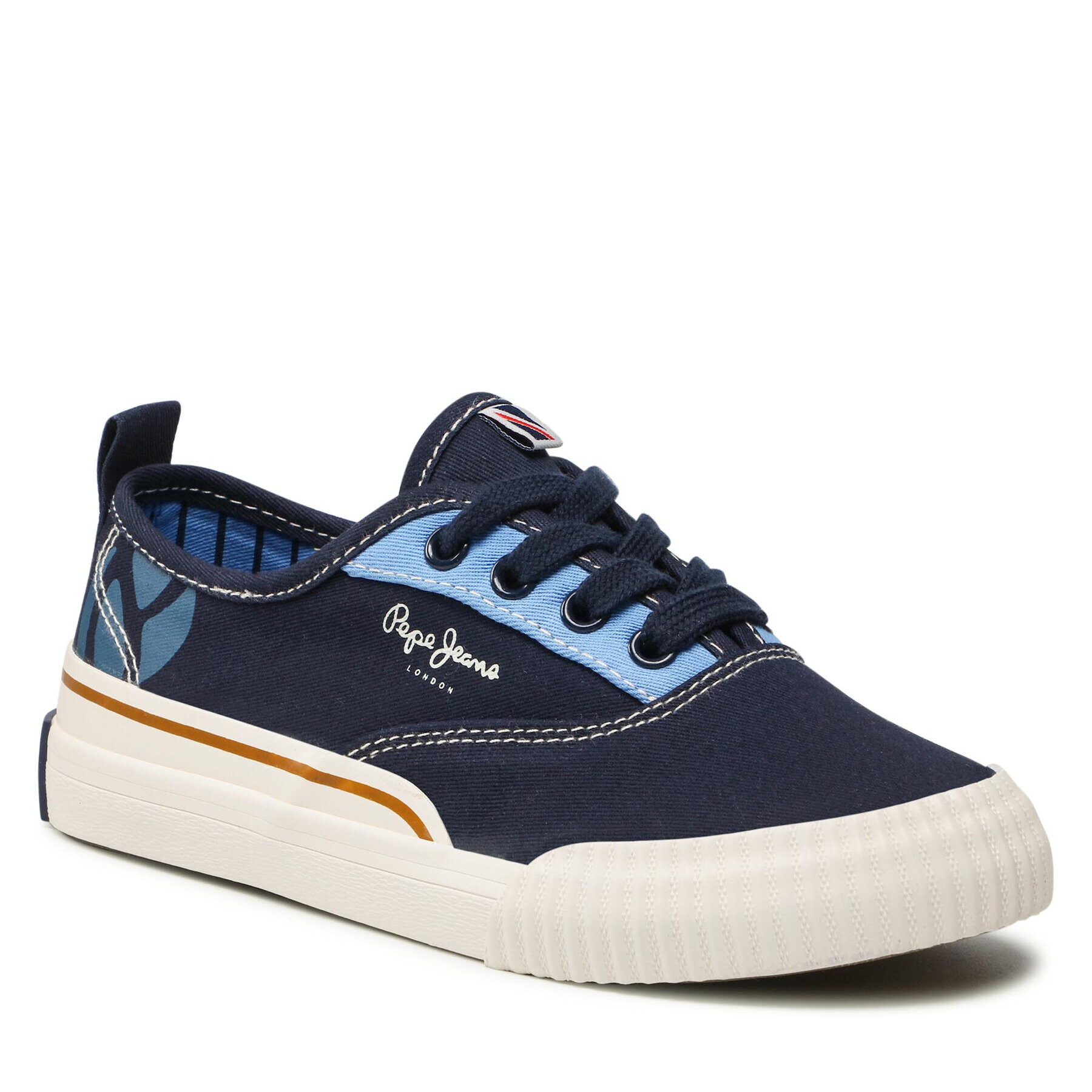 Pepe Jeans Гуменки Ottis Bamba PBS30525 Тъмносин - Pepit.bg