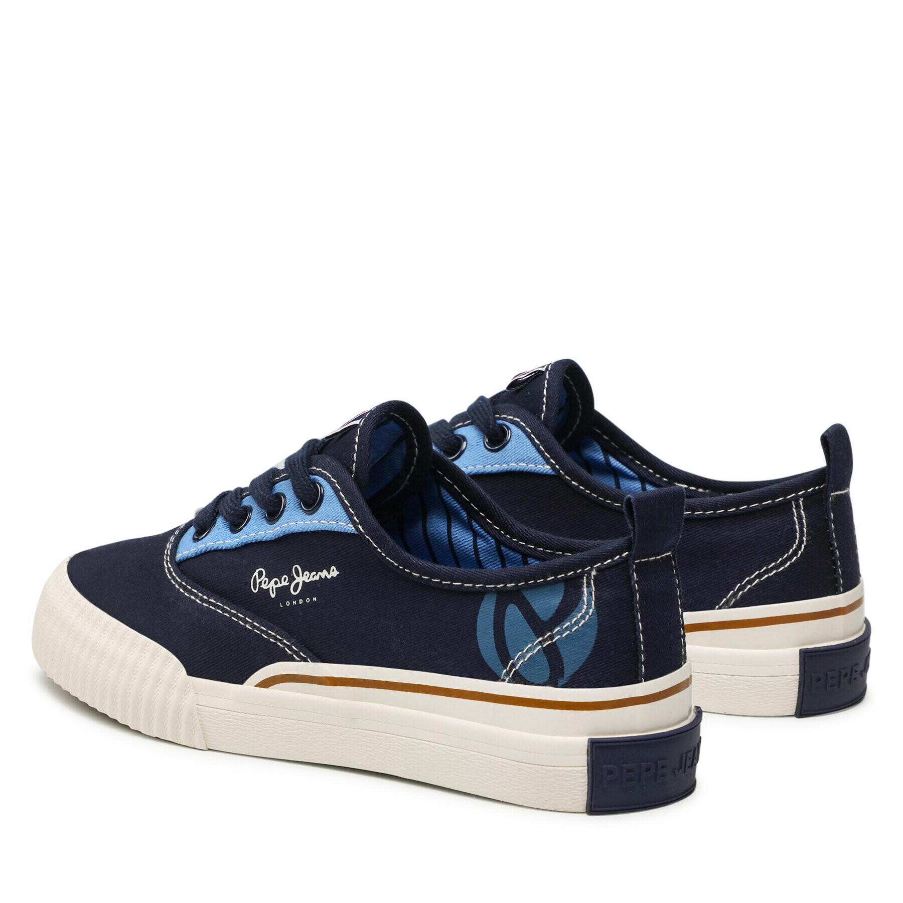 Pepe Jeans Гуменки Ottis Bamba PBS30525 Тъмносин - Pepit.bg