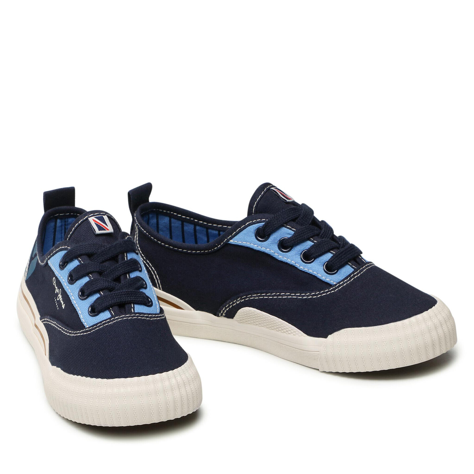 Pepe Jeans Гуменки Ottis Bamba PBS30525 Тъмносин - Pepit.bg