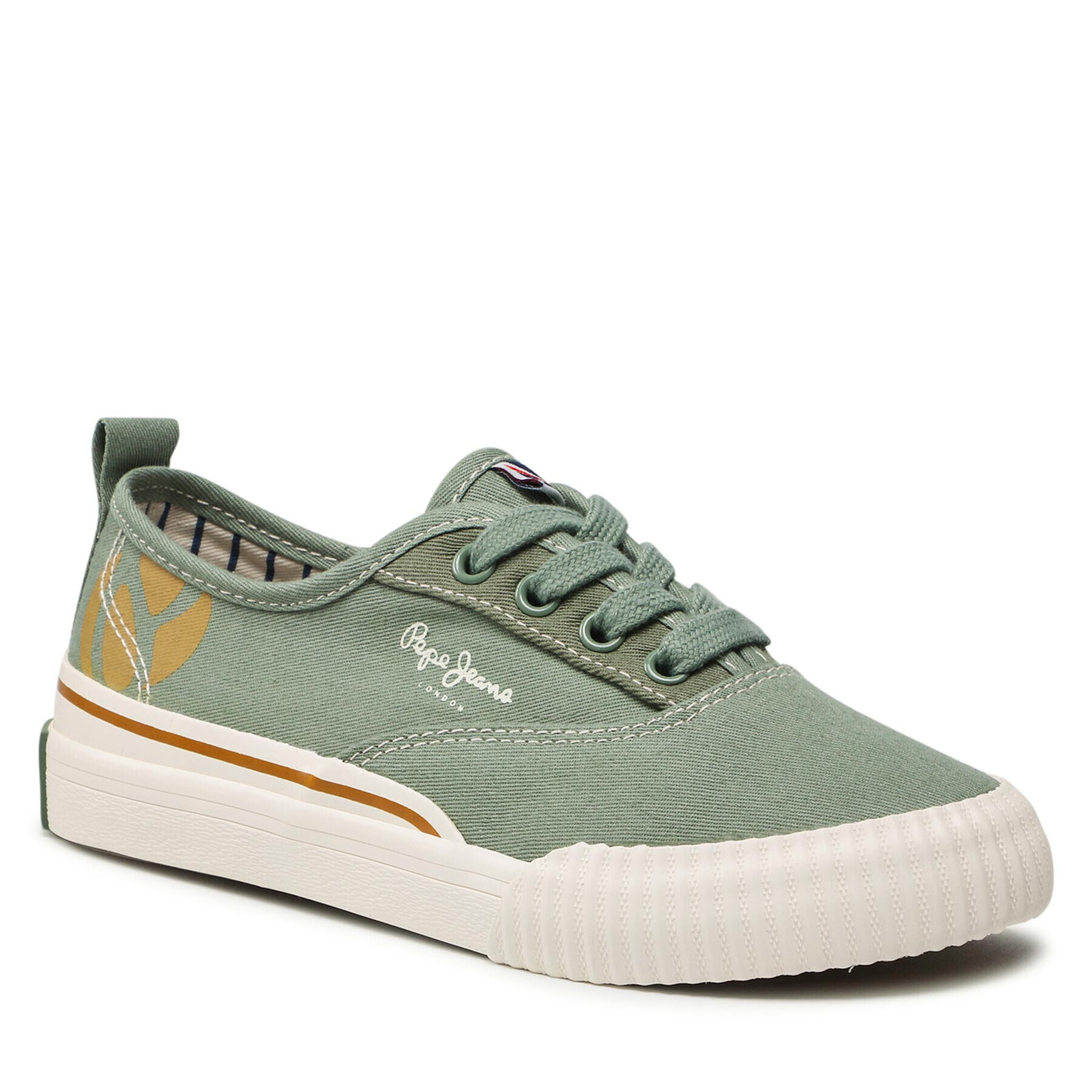 Pepe Jeans Гуменки Ottis Bamba PBS30525 Зелен - Pepit.bg