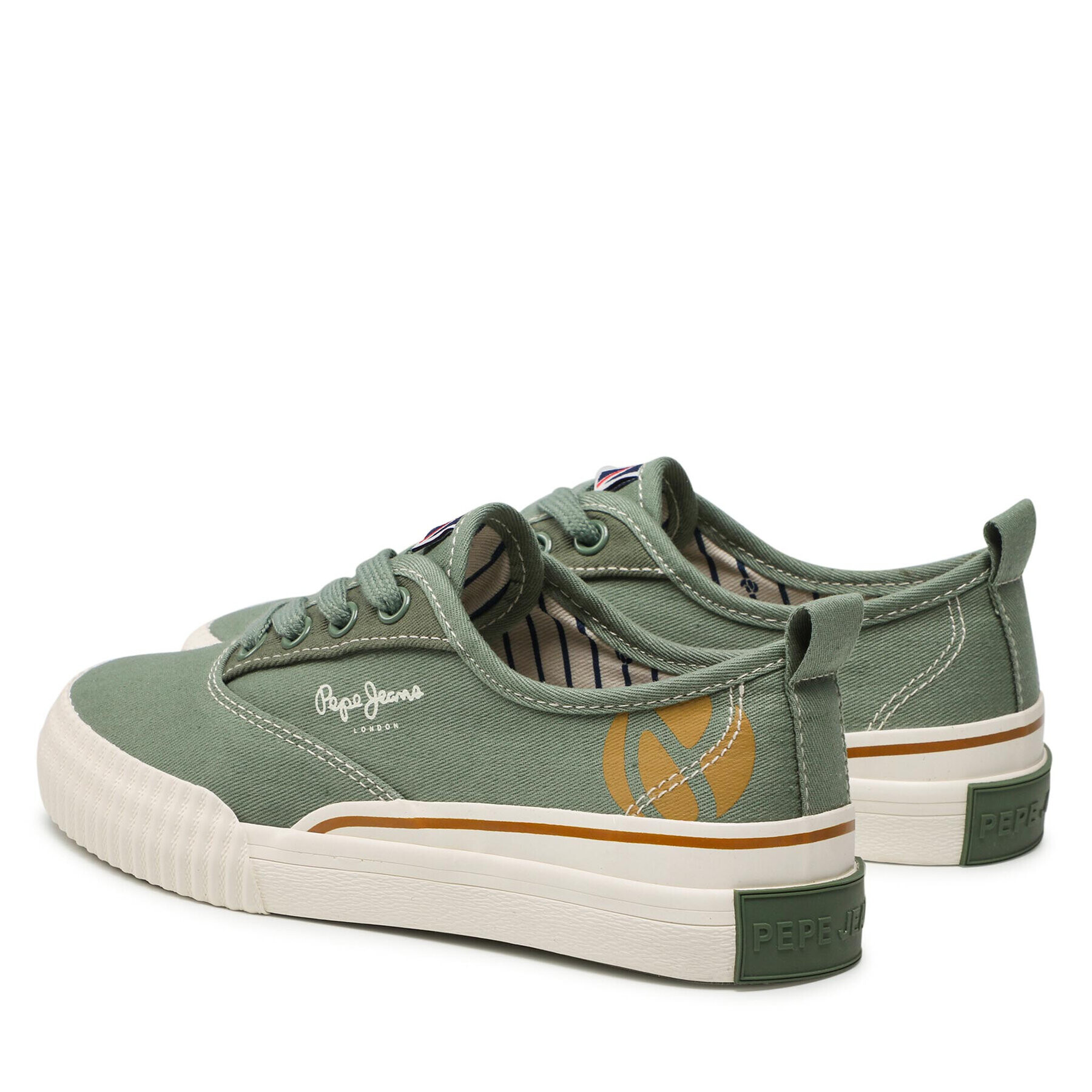 Pepe Jeans Гуменки Ottis Bamba PBS30525 Зелен - Pepit.bg