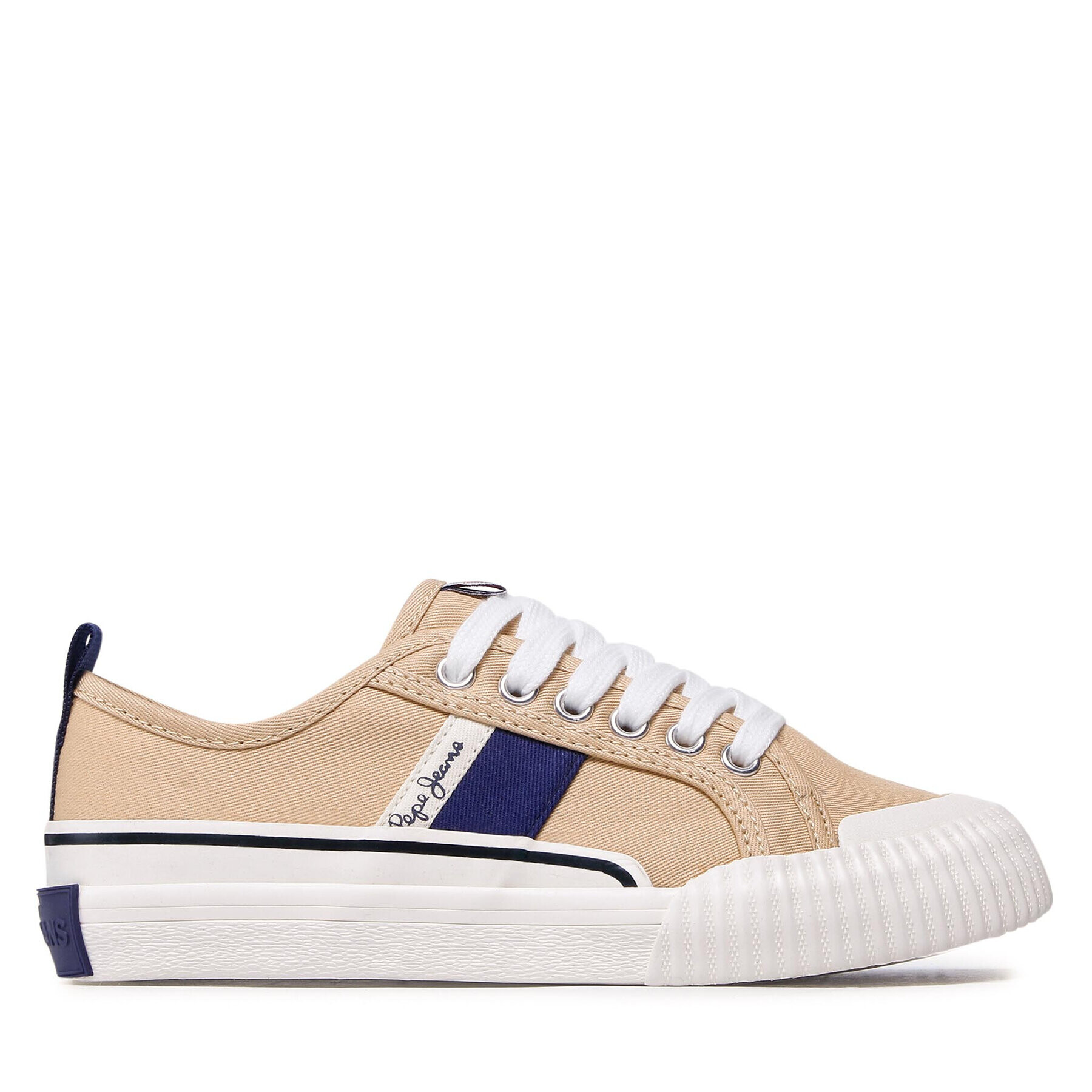 Pepe Jeans Гуменки Ottis Combi Boy PBS30526 Бежов - Pepit.bg