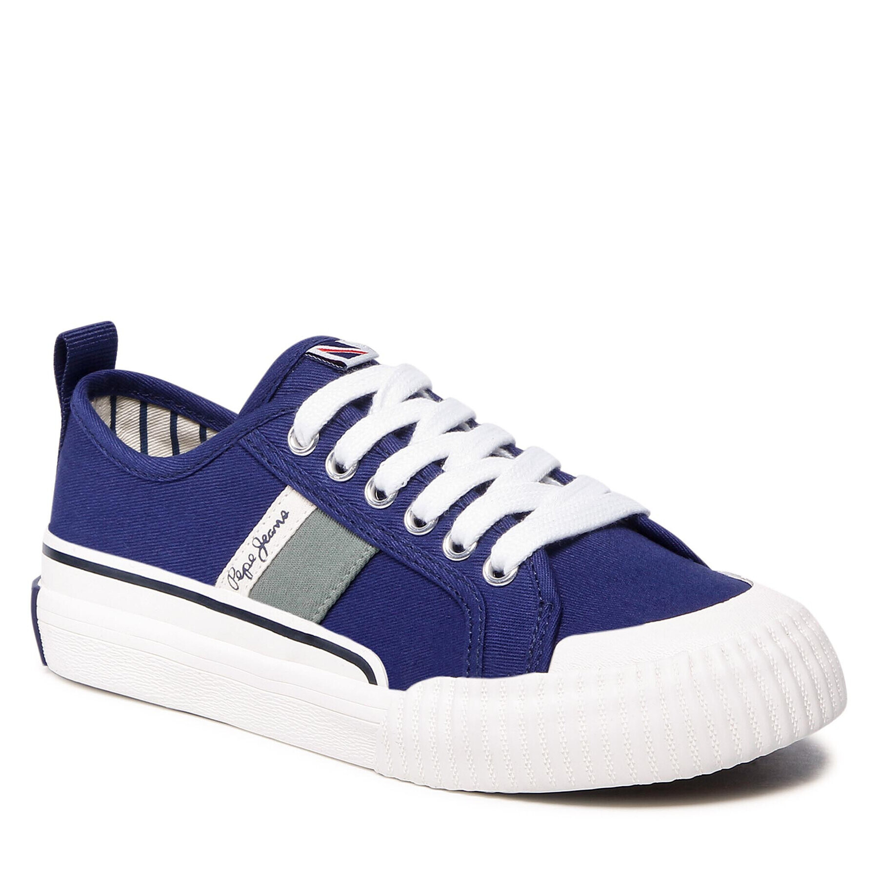 Pepe Jeans Гуменки Ottis Combi Boy PBS30526 Тъмносин - Pepit.bg