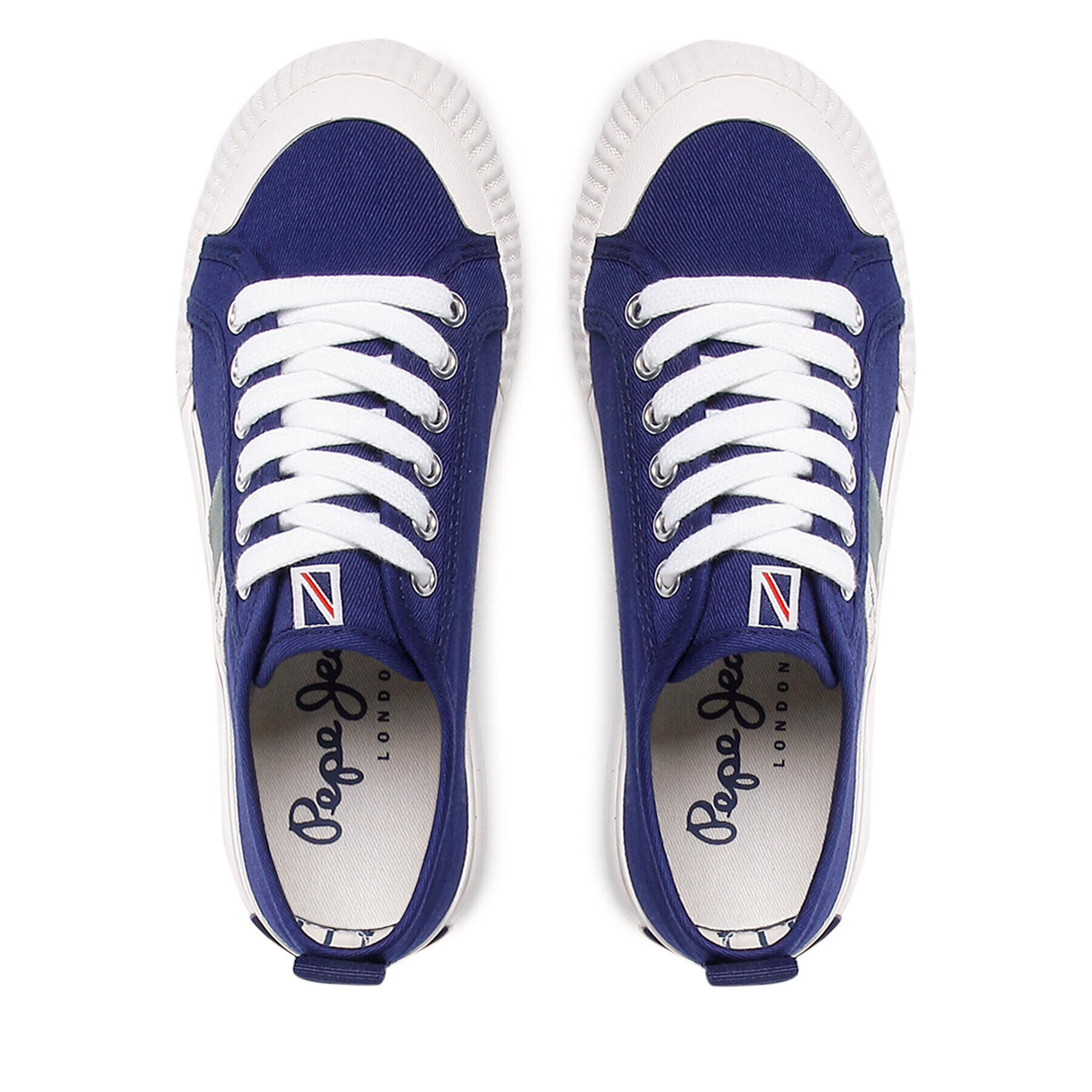 Pepe Jeans Гуменки Ottis Combi Boy PBS30526 Тъмносин - Pepit.bg