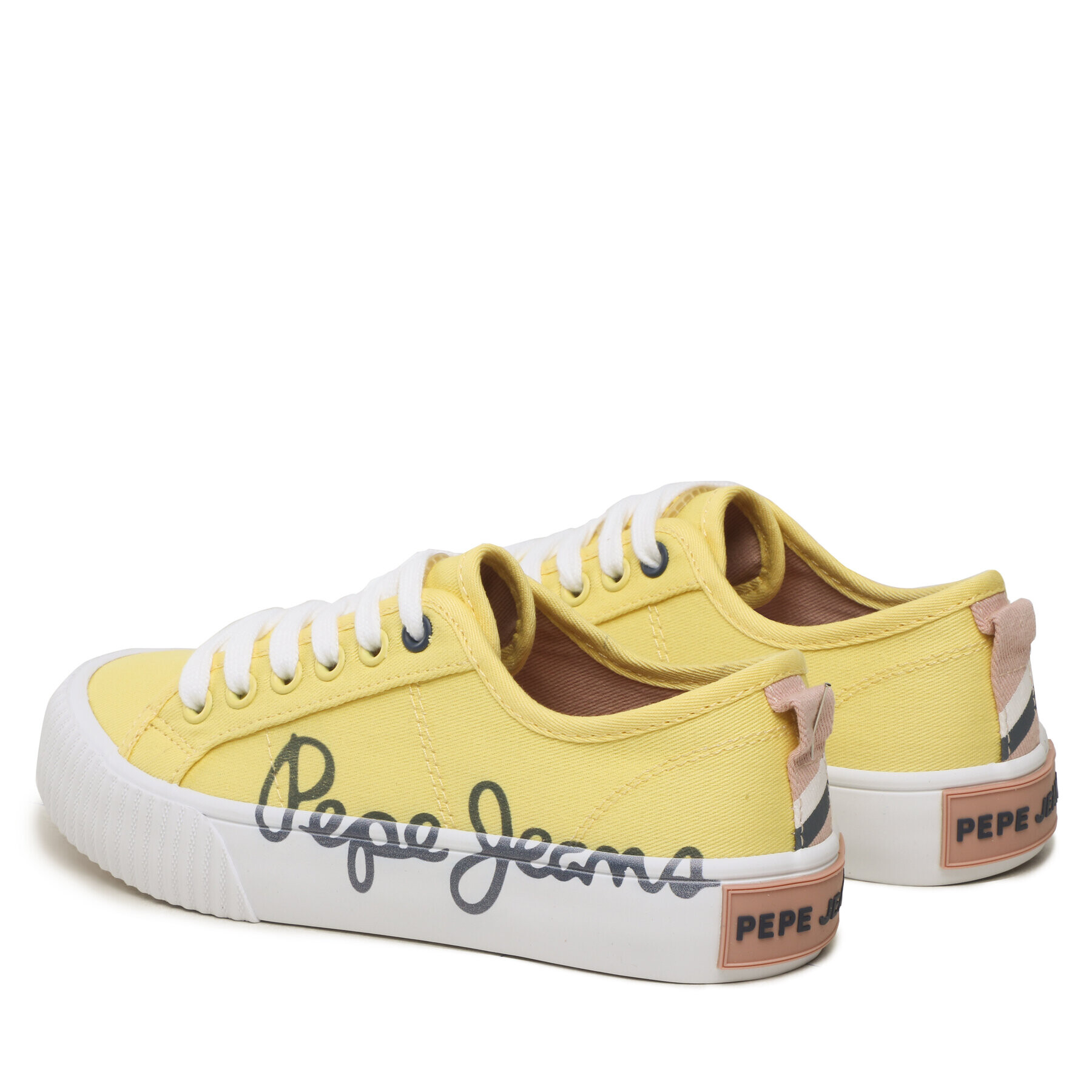 Pepe Jeans Гуменки Ottis Log G PGS30577 Жълт - Pepit.bg