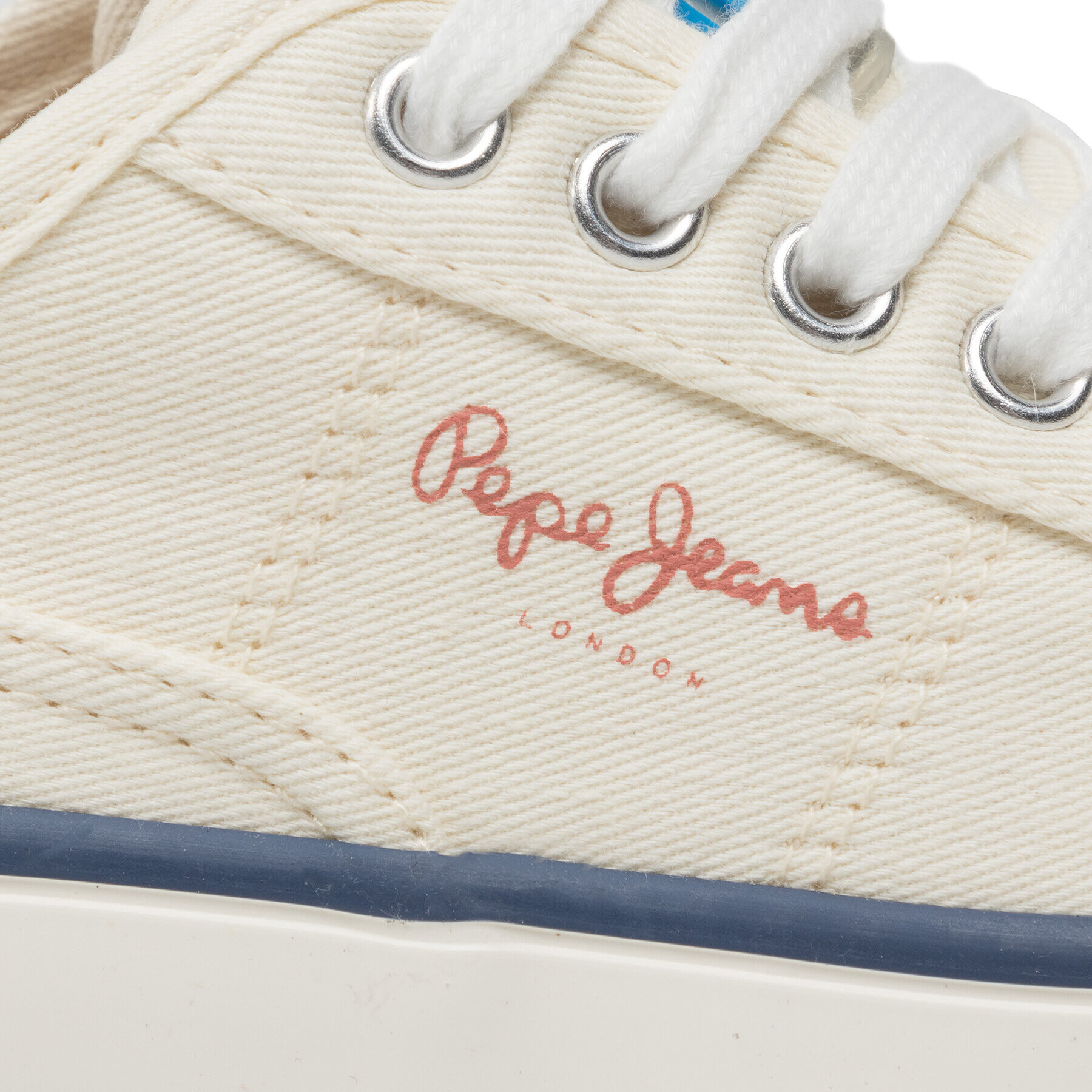 Pepe Jeans Гуменки Ottis Platform Girl Бял - Pepit.bg