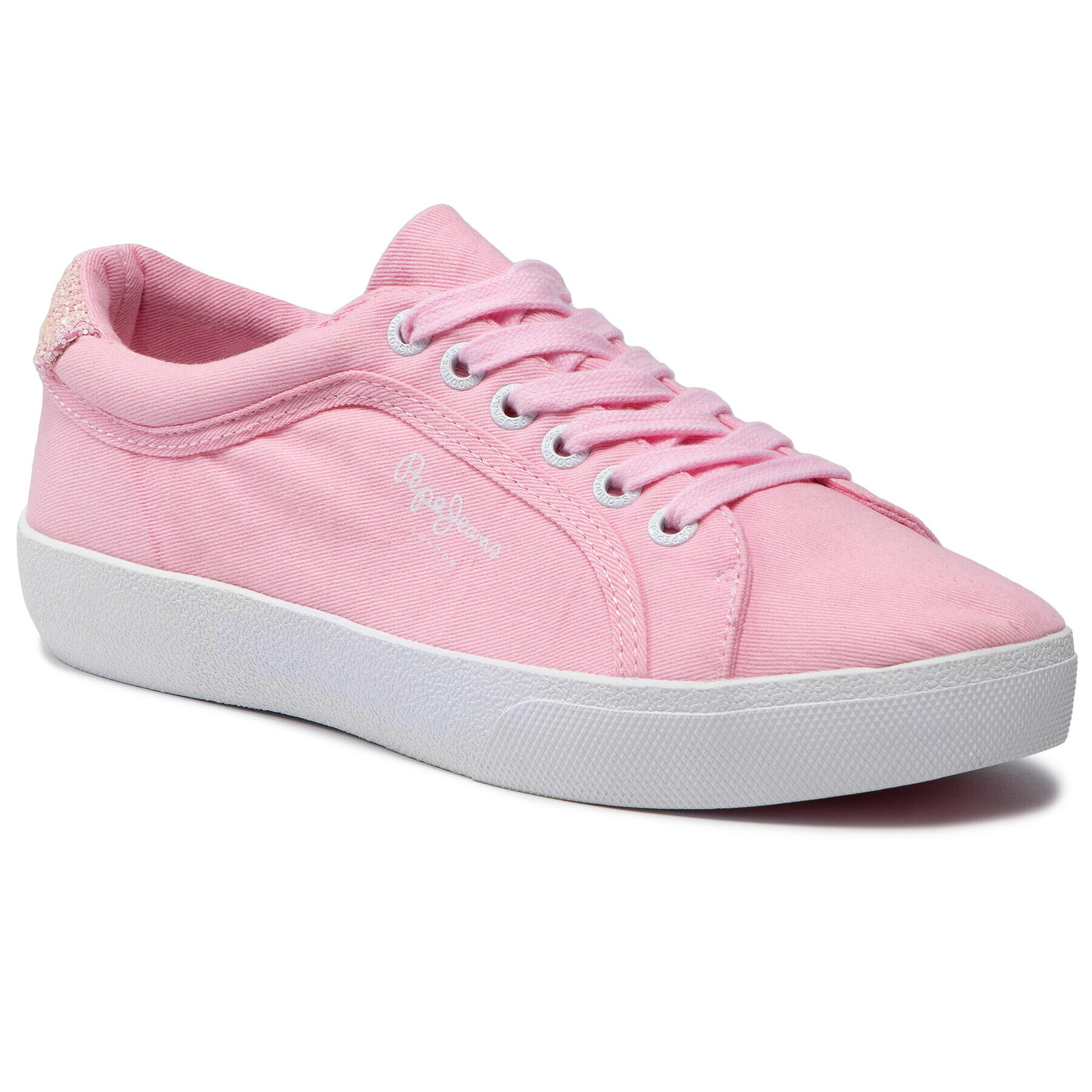 Pepe Jeans Гуменки Rene Skate PLS30634 Розов - Pepit.bg