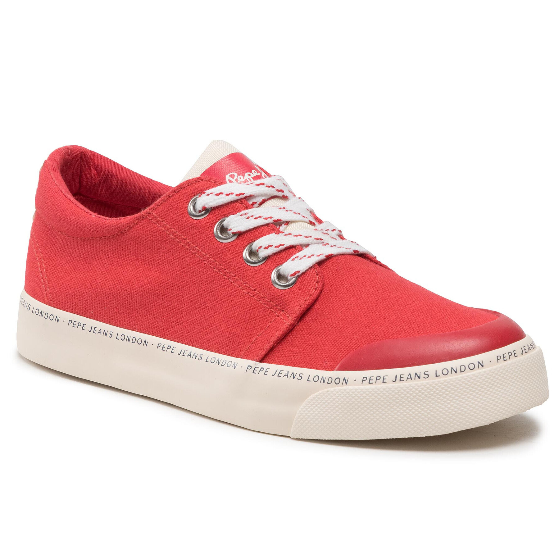 Pepe Jeans Гуменки Traveller Basic PBS30382 Червен - Pepit.bg