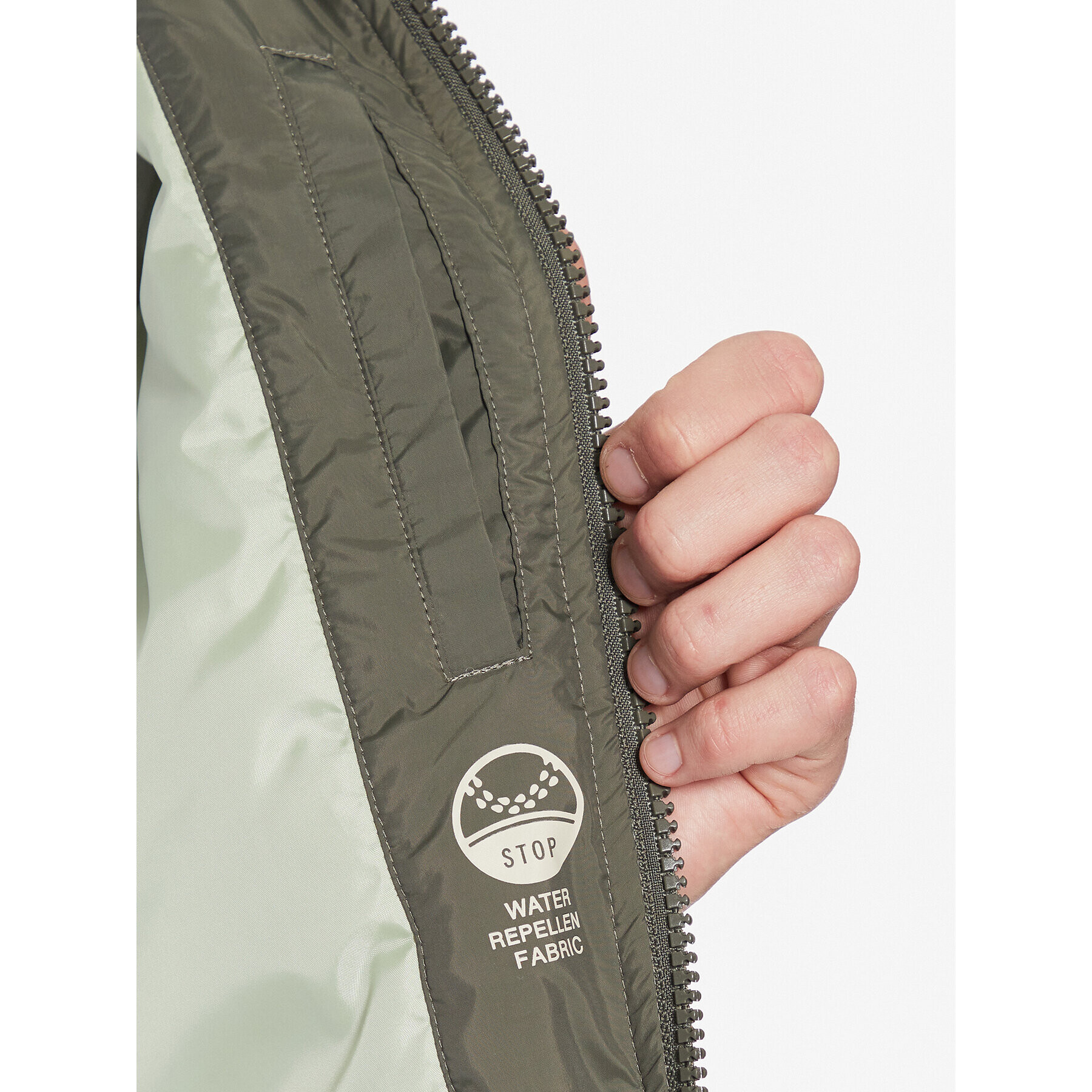Pepe Jeans Яке бомбър PM402798 Зелен Regular Fit - Pepit.bg