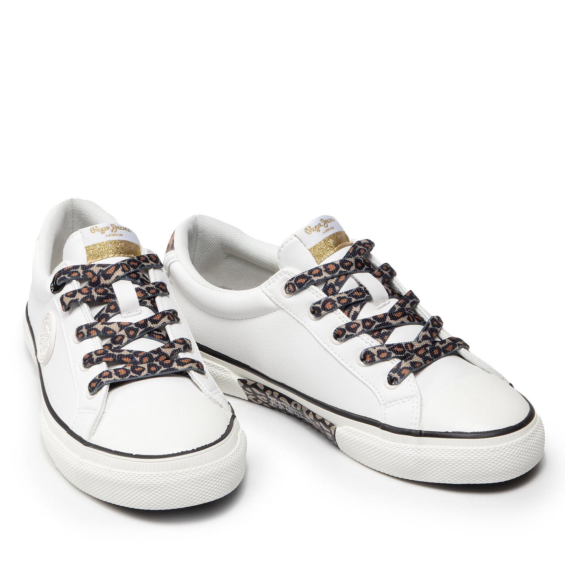 Pepe Jeans Кецове Kenton Patty PLS31234 Бял - Pepit.bg