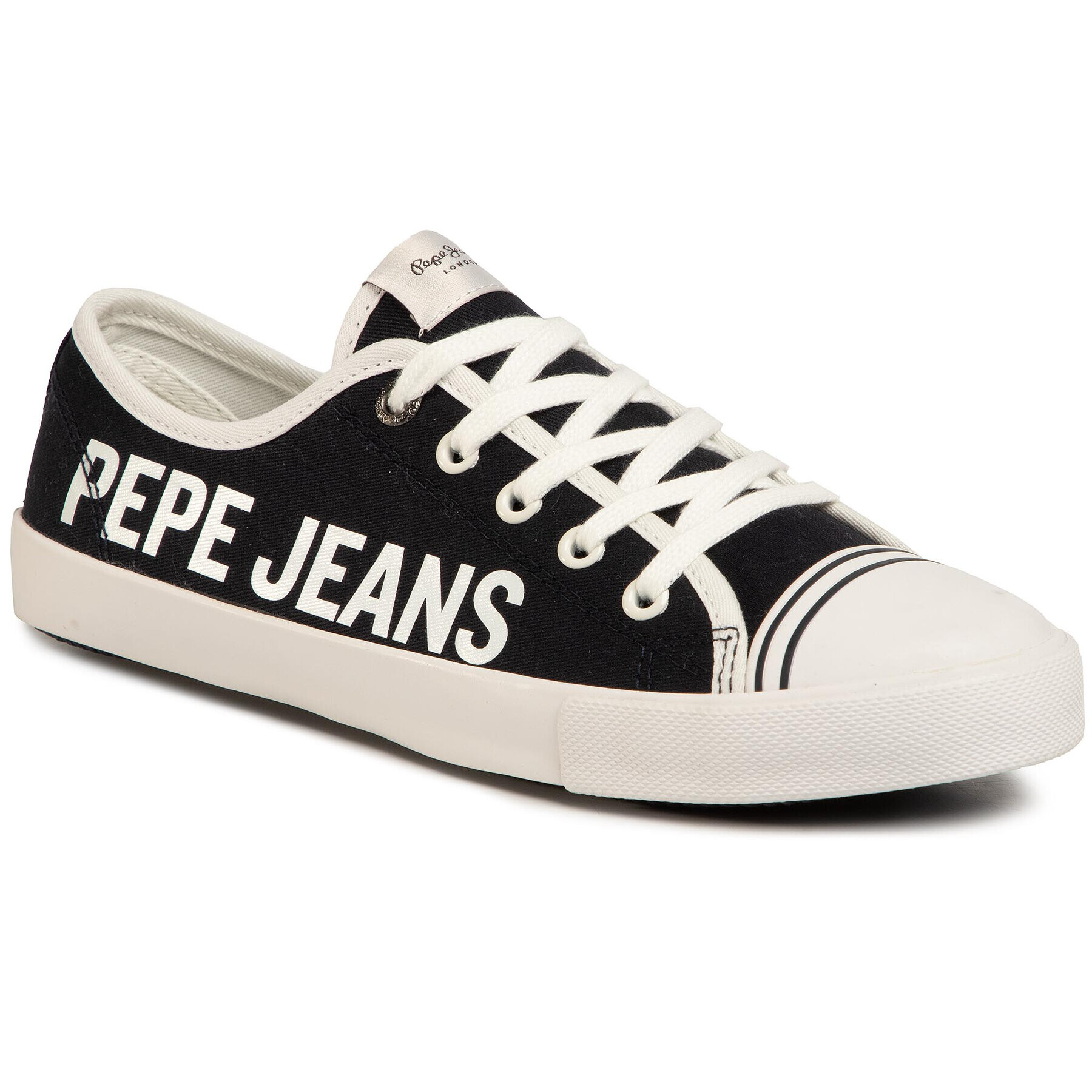 Pepe Jeans Кецове Gery Branding PLS30954 Черен - Pepit.bg