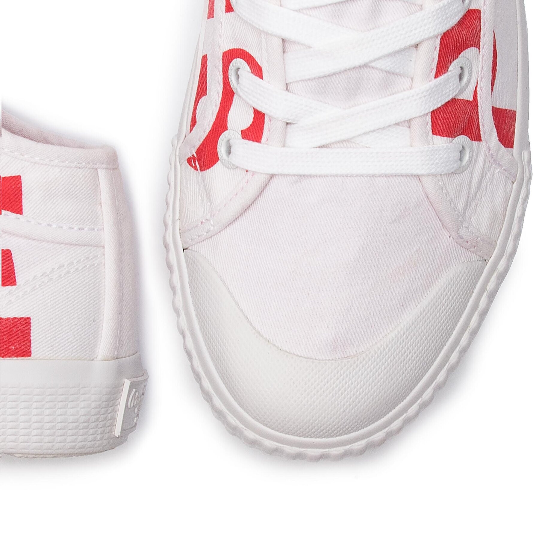 Pepe Jeans Кецове Industry Logo PMS30538 Бял - Pepit.bg