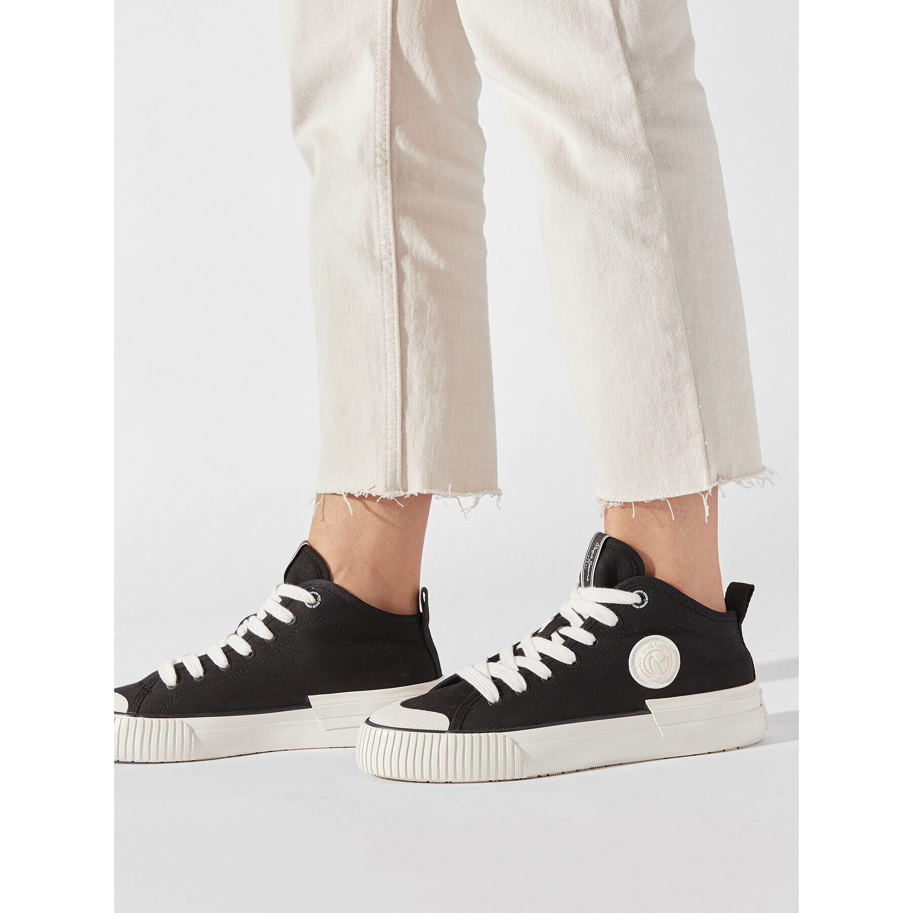 Pepe Jeans Кецове PLS31540 Черен - Pepit.bg