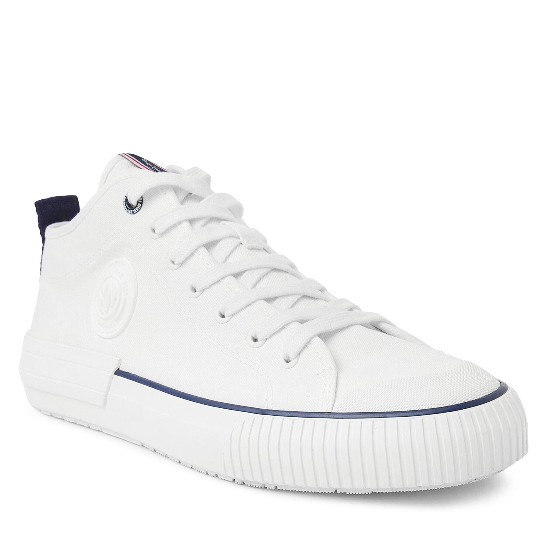 Pepe Jeans Кецове PMS30993 Бял - Pepit.bg