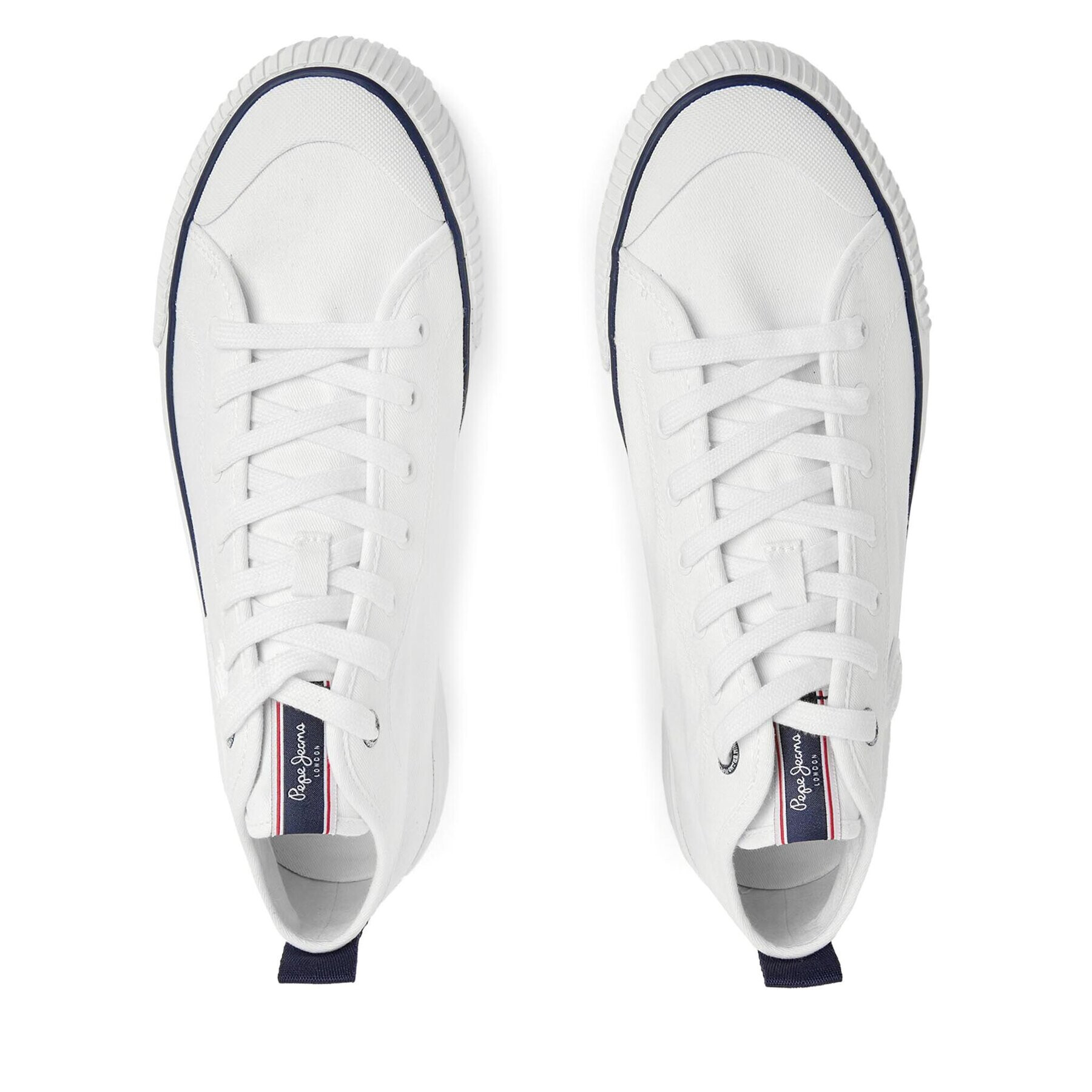 Pepe Jeans Кецове PMS30993 Бял - Pepit.bg