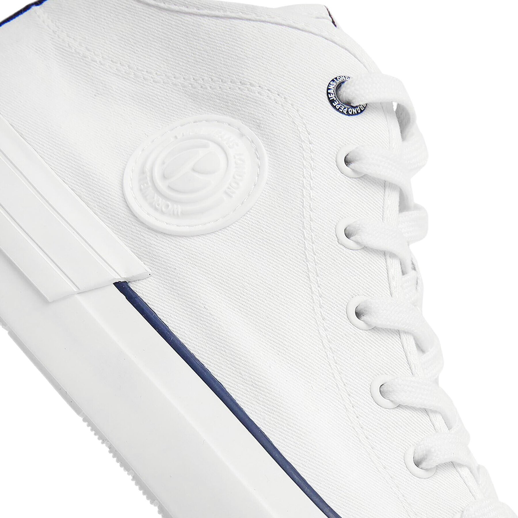 Pepe Jeans Кецове PMS30993 Бял - Pepit.bg