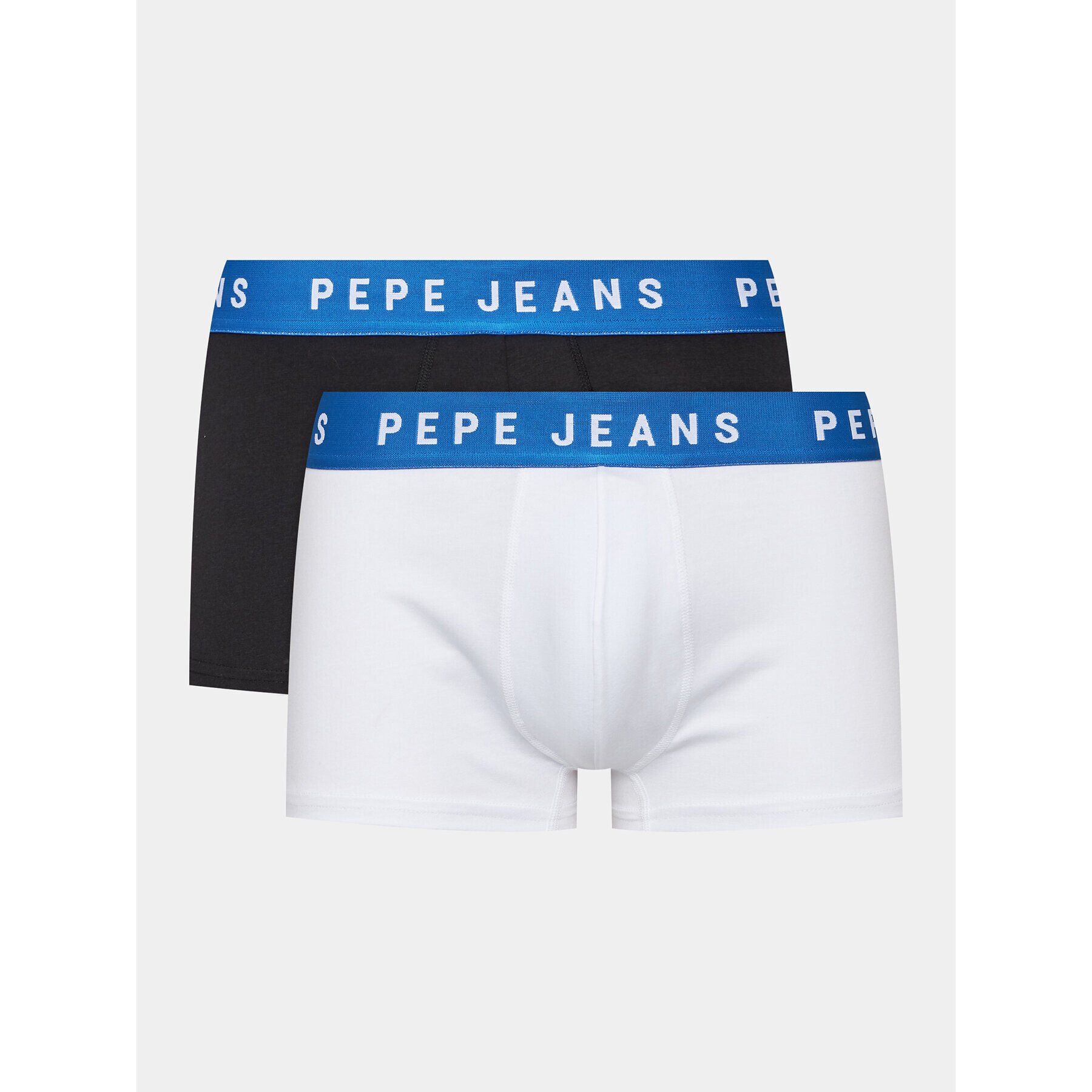 Pepe Jeans Комплект 2 чифта боксерки Logo Tk Lr 2P PMU10963 Бял - Pepit.bg