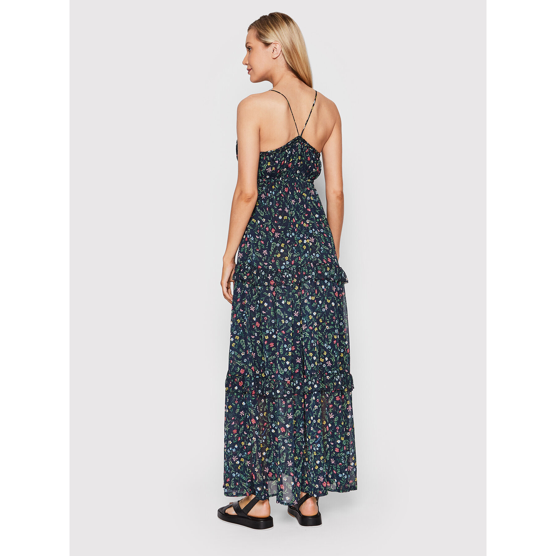 Pepe Jeans Лятна рокля Dara PL953094 Тъмносин Regular Fit - Pepit.bg