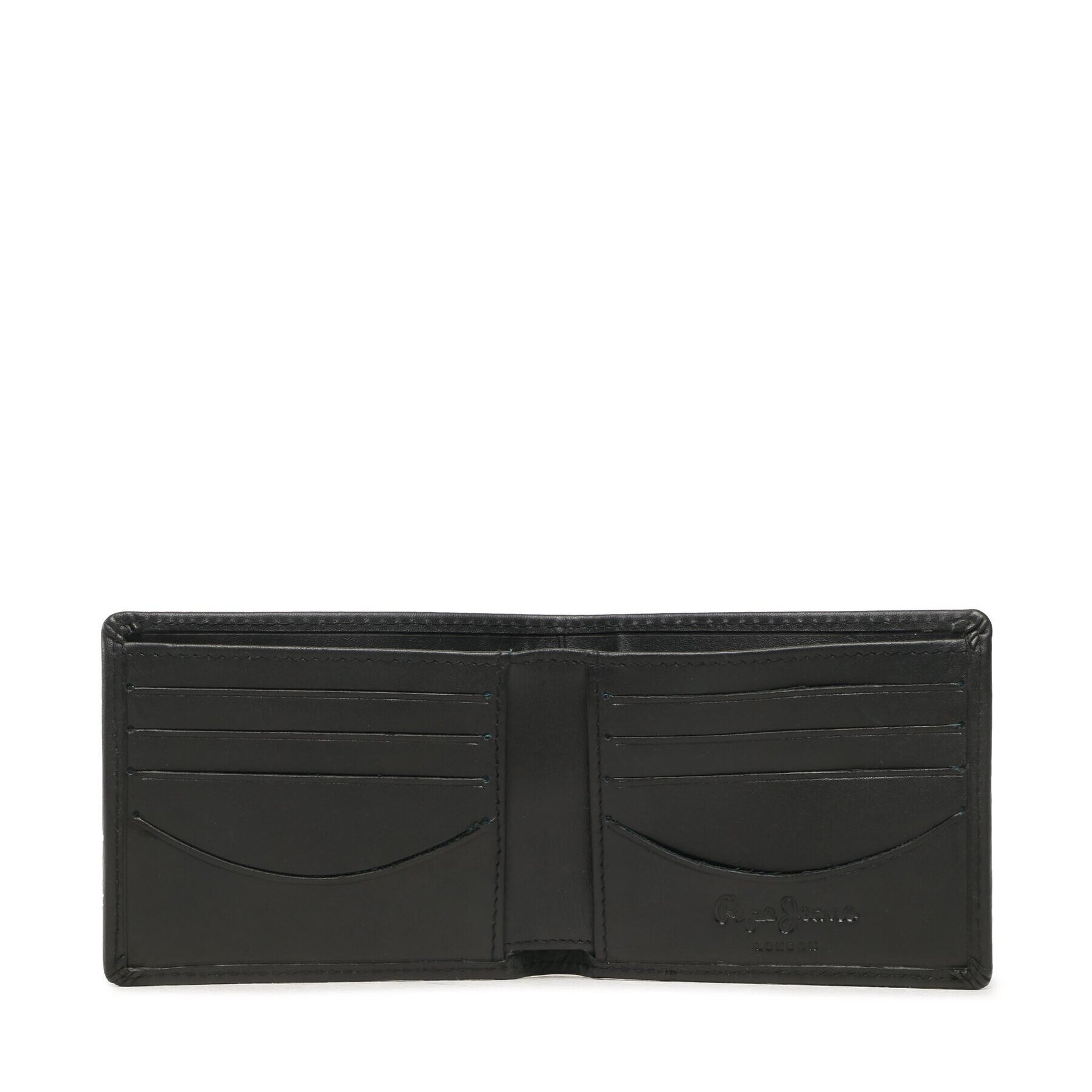 Pepe Jeans Малък мъжки портфейл Anson PM070362 Черен - Pepit.bg