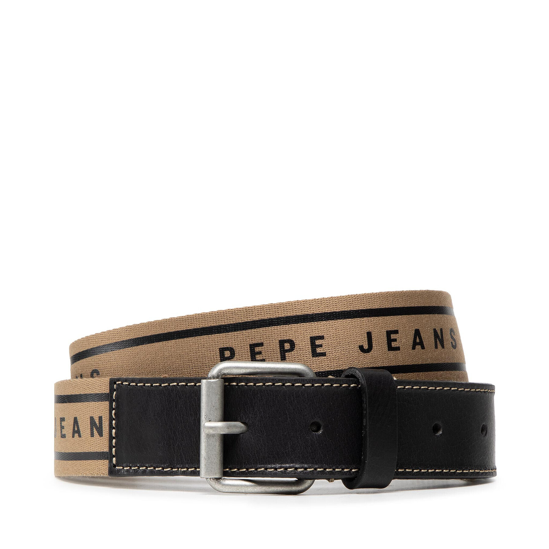 Pepe Jeans Мъжки колан Berni Belt PM020990 Черен - Pepit.bg