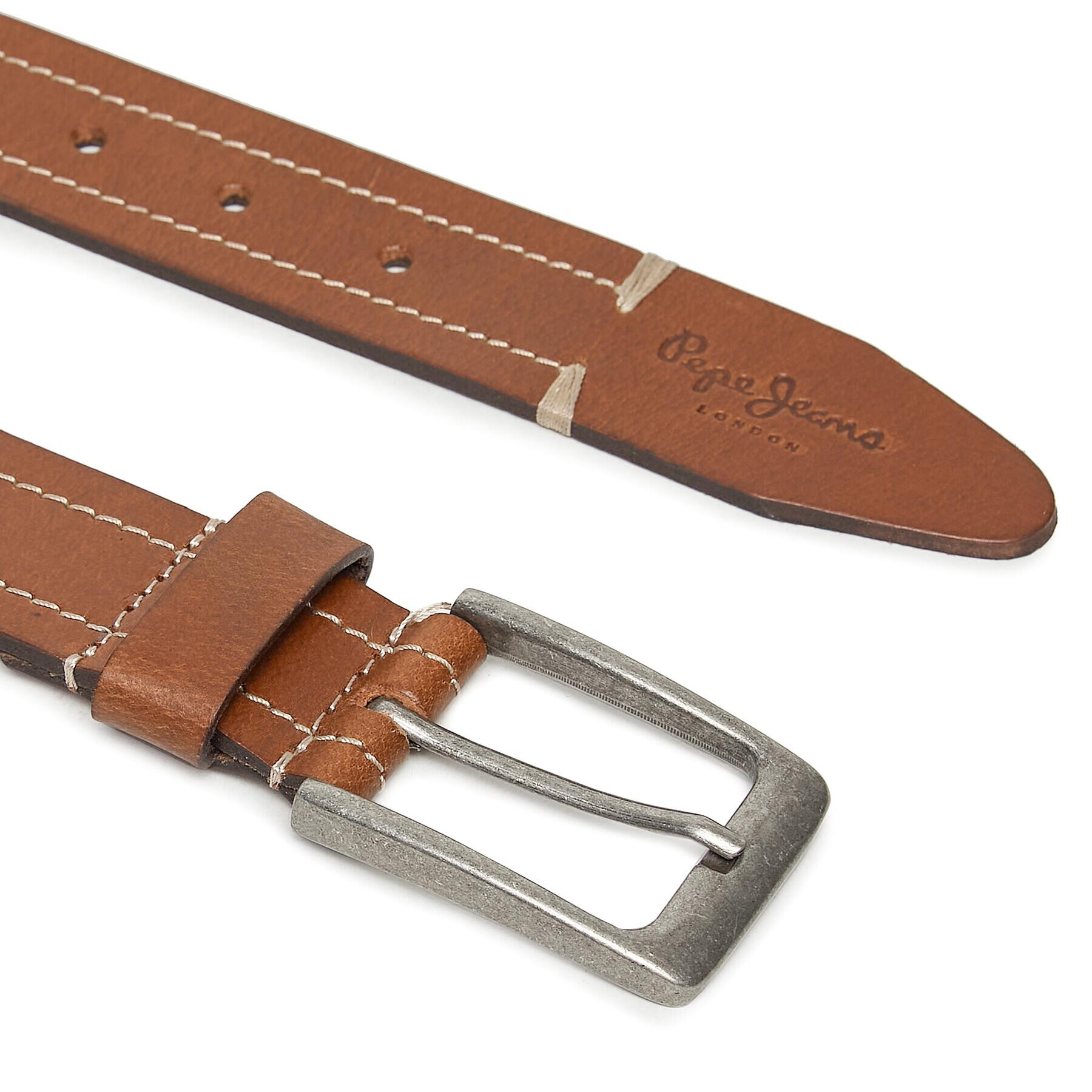 Pepe Jeans Мъжки колан PM021015 Кафяв - Pepit.bg