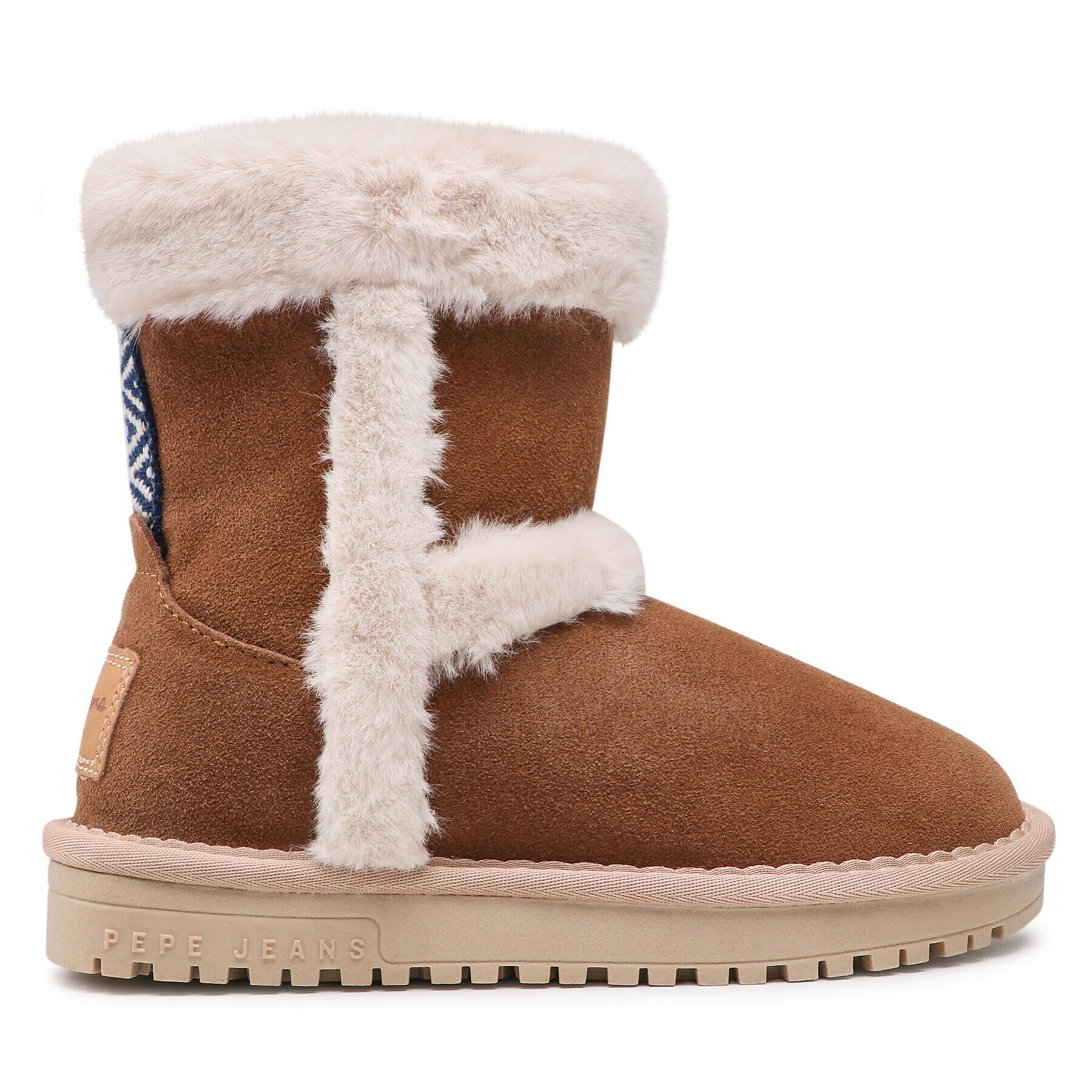Pepe Jeans Обувки Angel Fold PGS50176 Кафяв - Pepit.bg