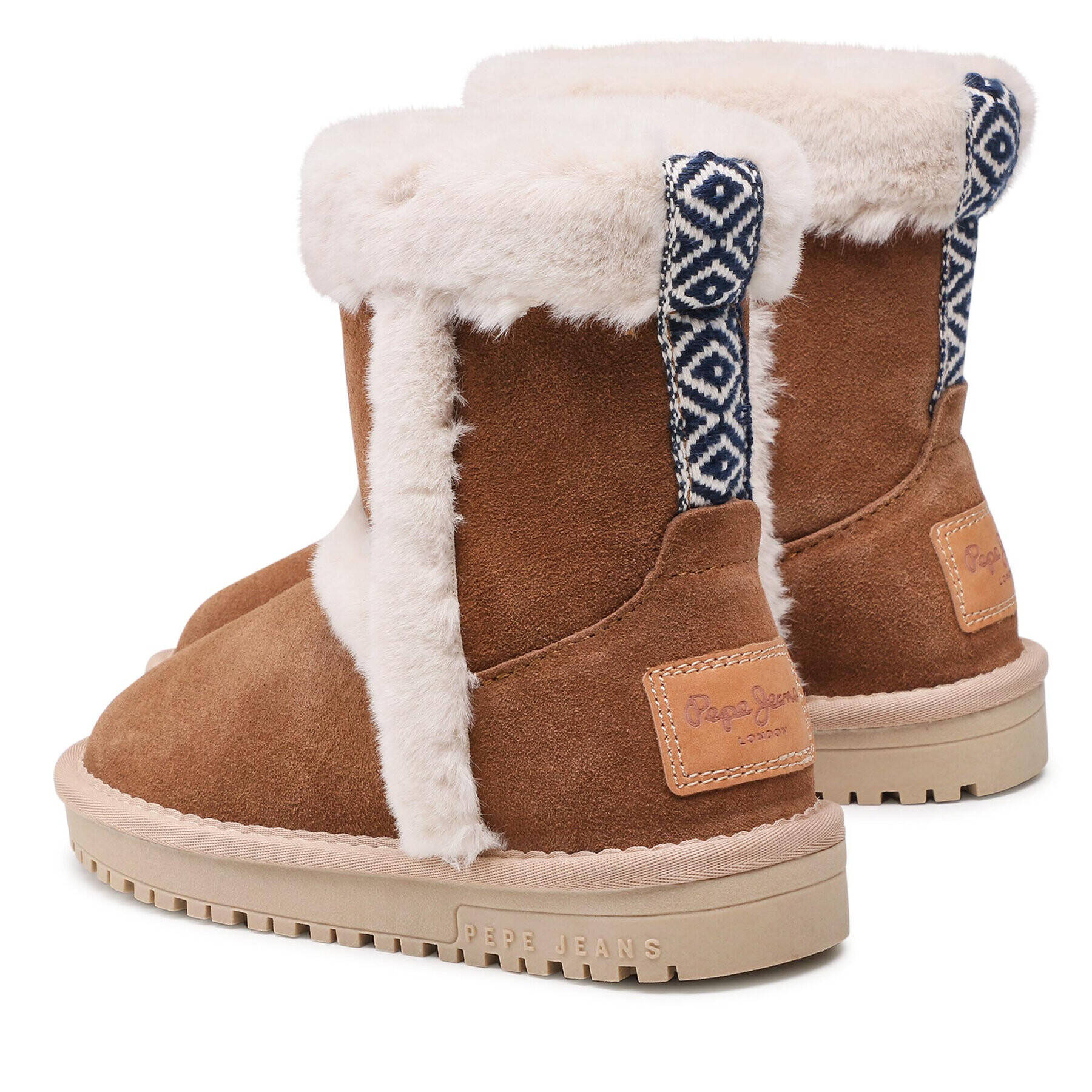 Pepe Jeans Обувки Angel Fold PGS50176 Кафяв - Pepit.bg