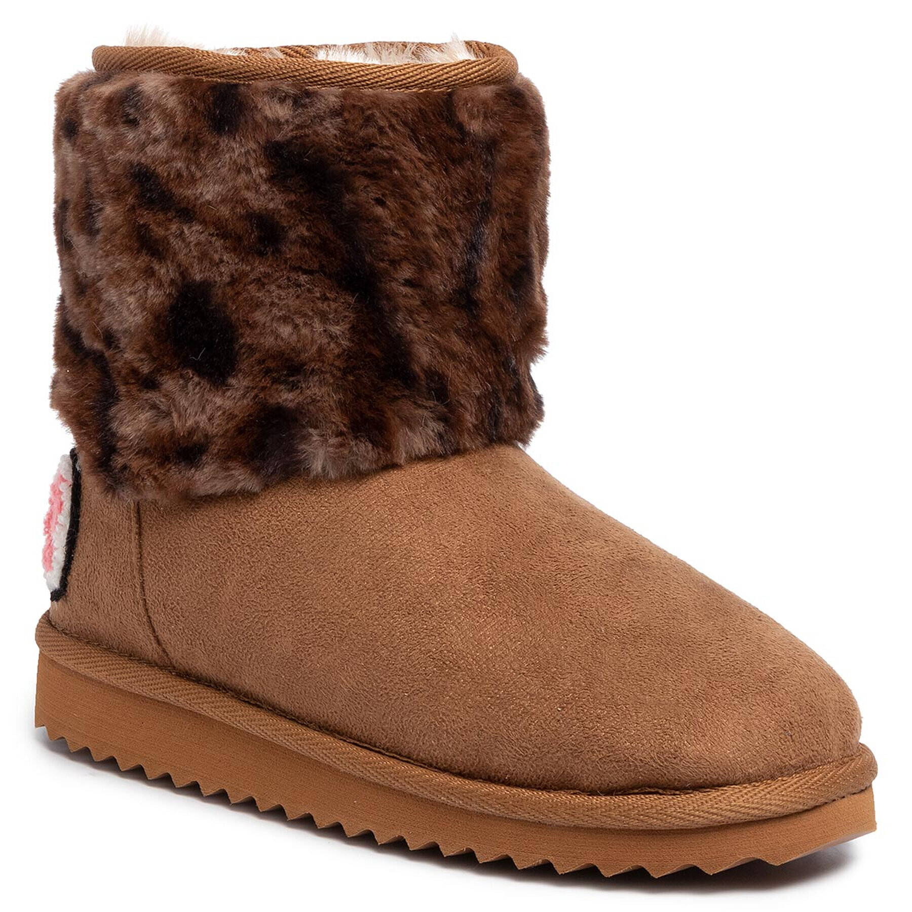 Pepe Jeans Обувки Angel Leopard PGS50154 Кафяв - Pepit.bg