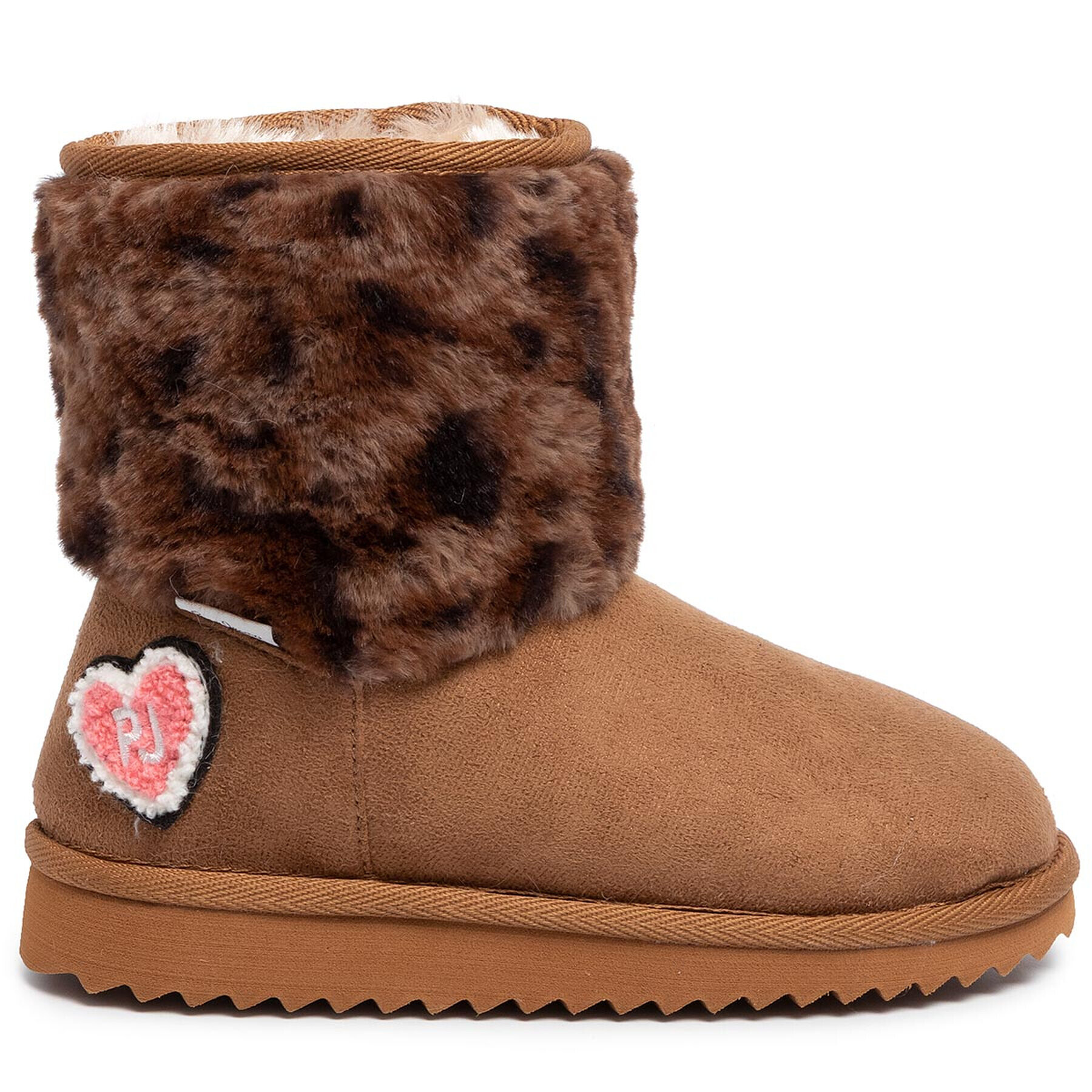 Pepe Jeans Обувки Angel Leopard PGS50154 Кафяв - Pepit.bg