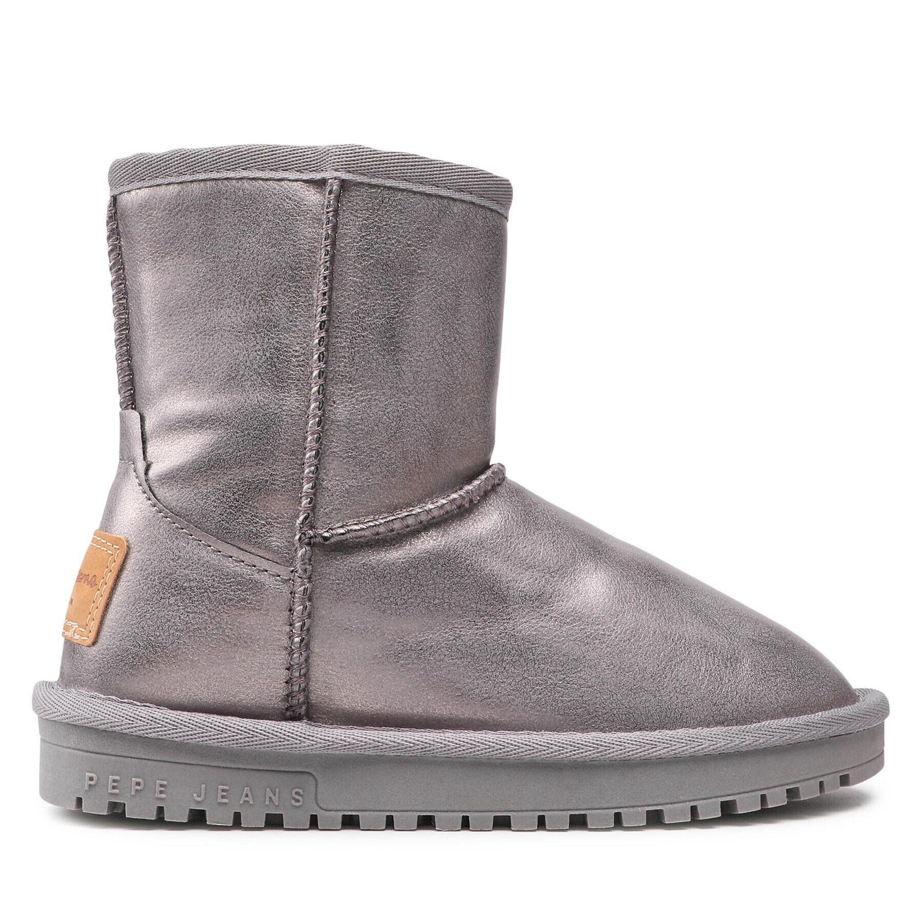 Pepe Jeans Обувки Angel Metal PGS50179 Сребрист - Pepit.bg
