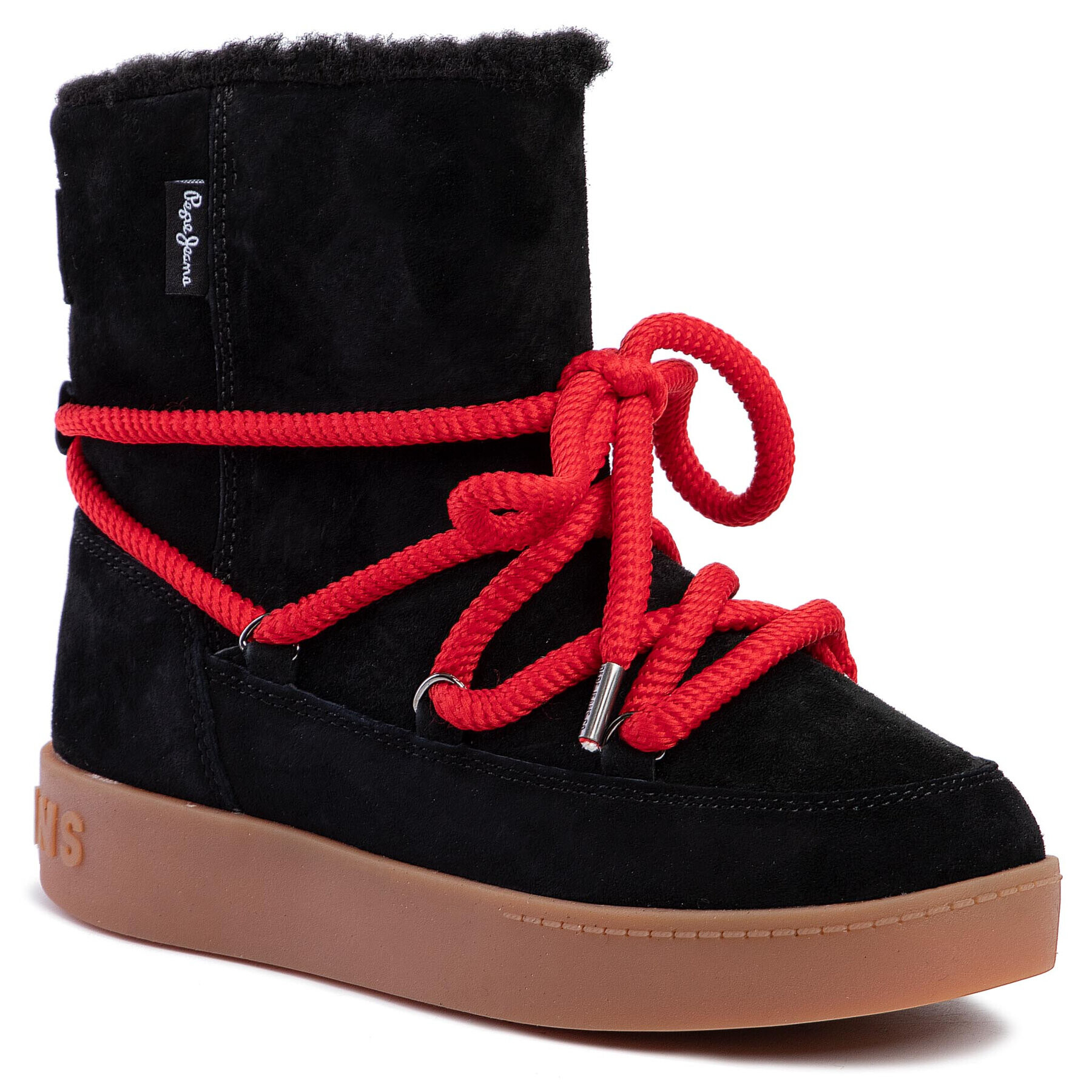 Pepe Jeans Обувки Brixton Warm PLS30888 Черен - Pepit.bg