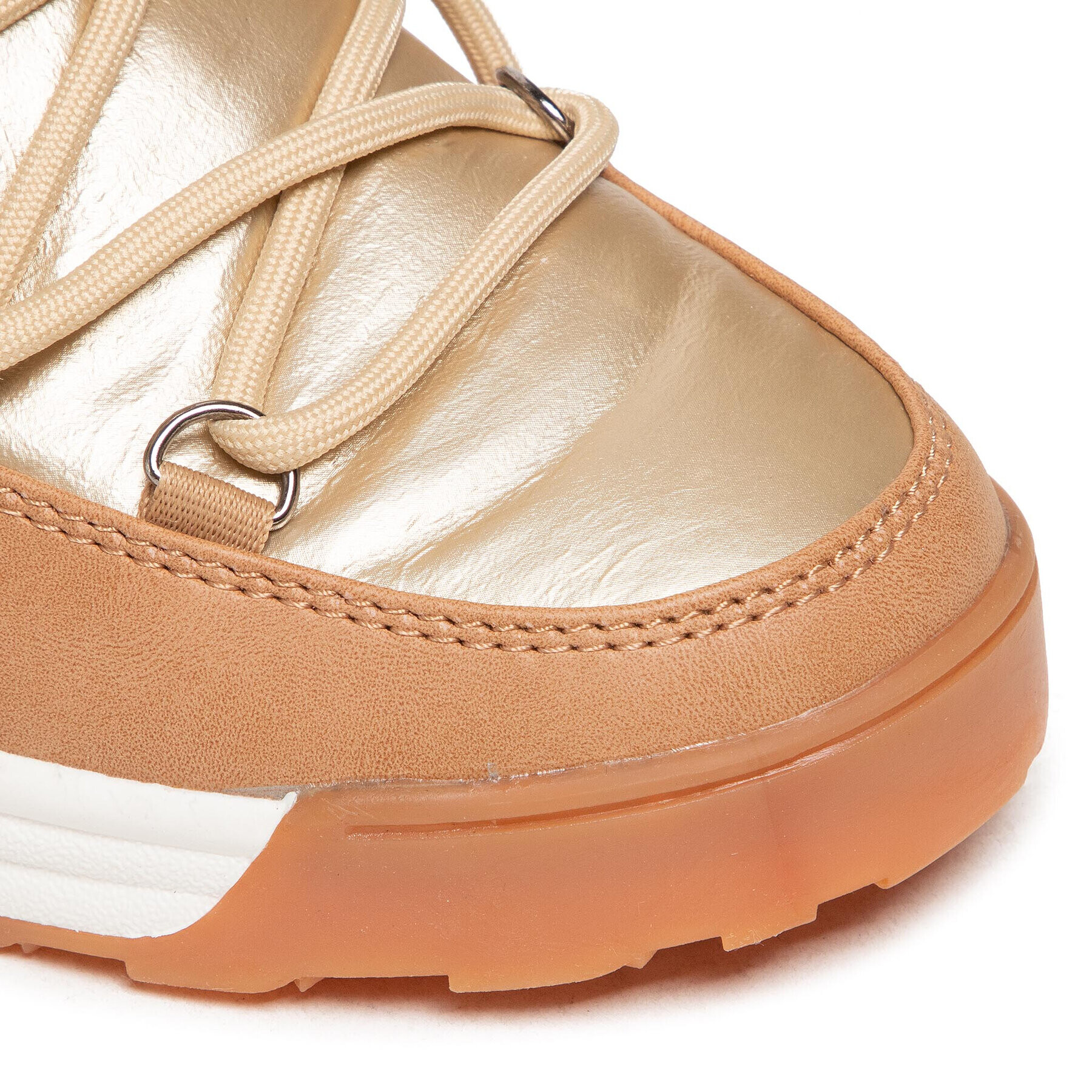 Pepe Jeans Обувки Jarvis Puff PGS50170 Златист - Pepit.bg