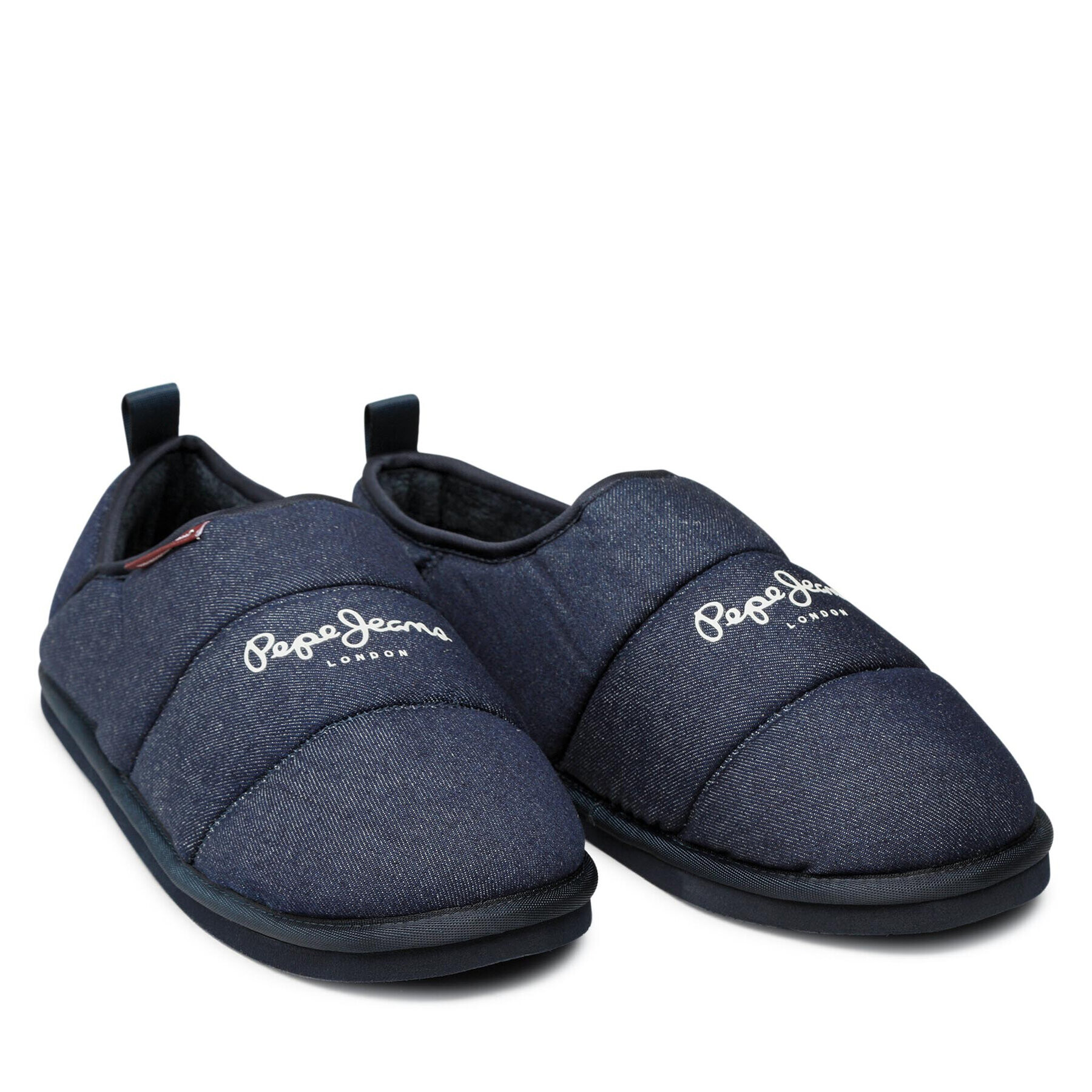 Pepe Jeans Пантофи Home Denim PMS20009 Тъмносин - Pepit.bg