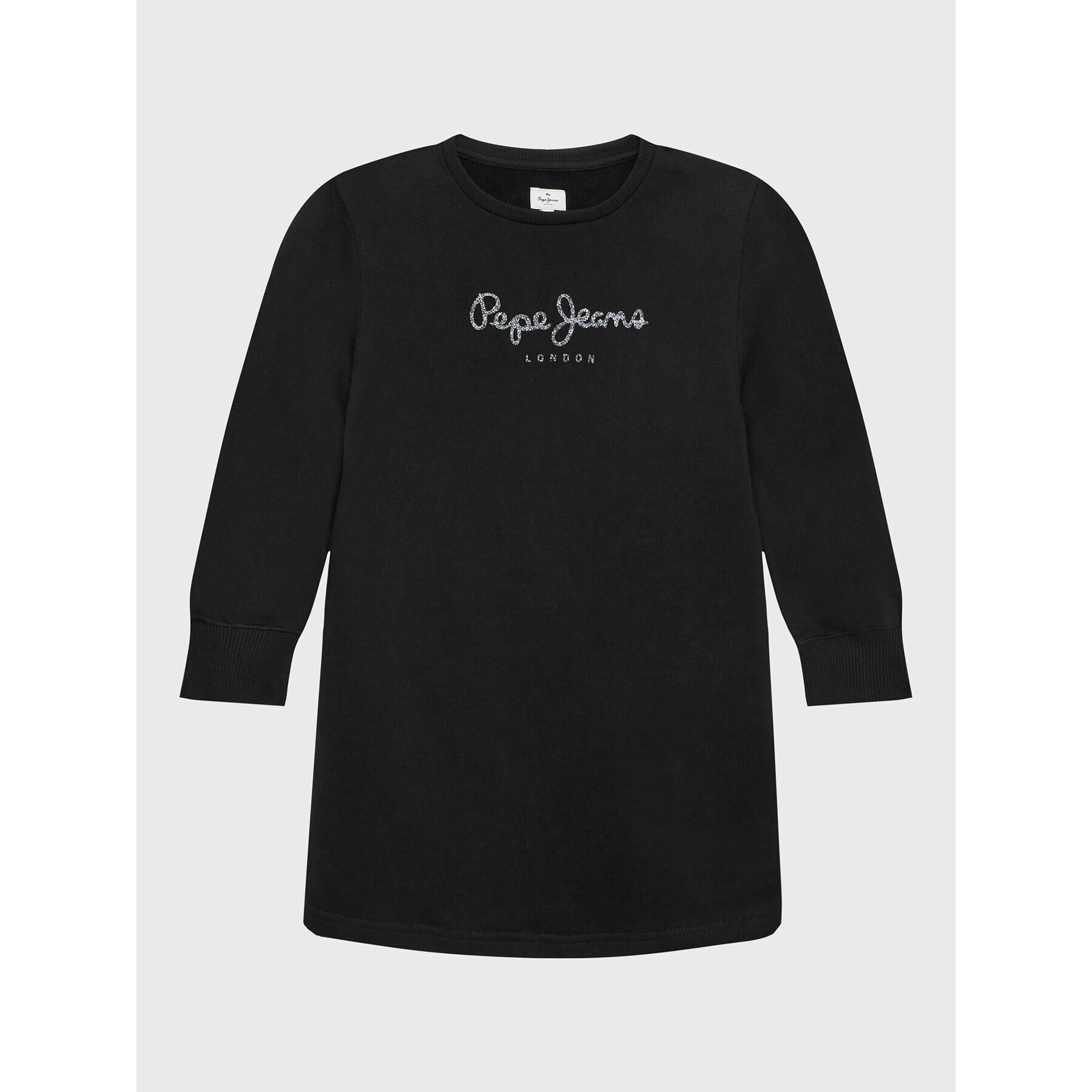 Pepe Jeans Плетена рокля Nurti PG951576 Черен Regular Fit - Pepit.bg