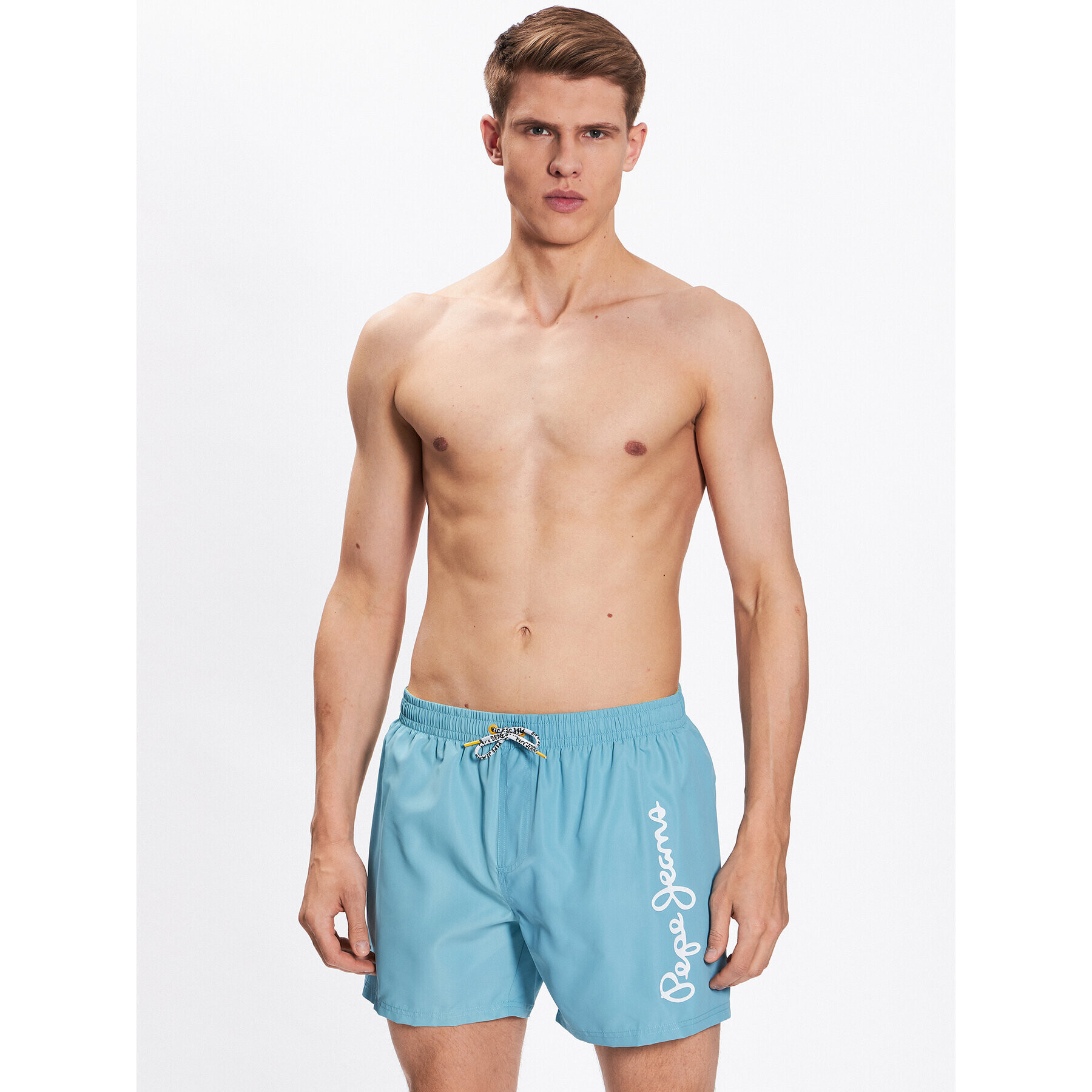 Pepe Jeans Плувни шорти Finnick PMB10358 Син - Pepit.bg