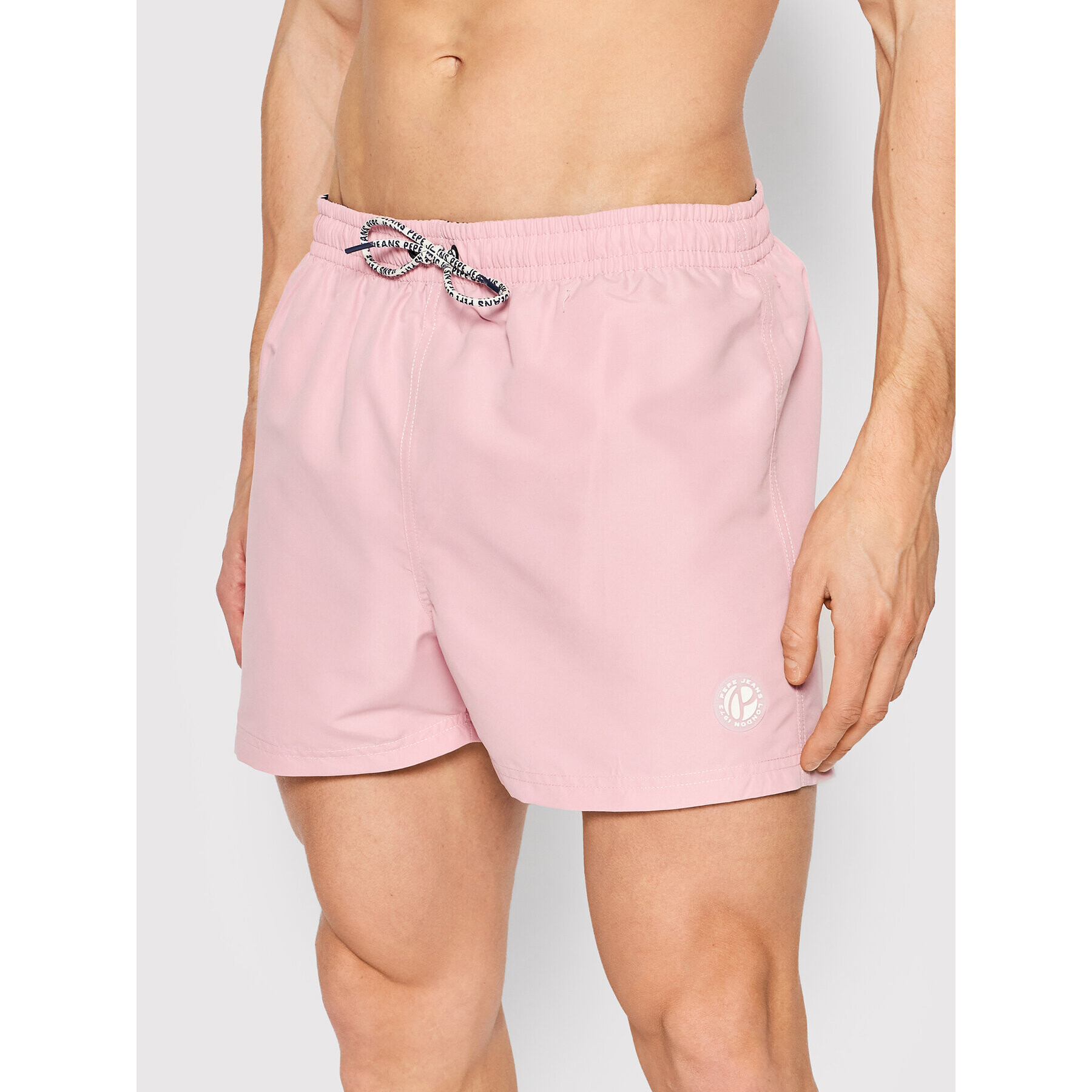 Pepe Jeans Плувни шорти Remo PMB10328 Розов Regular Fit - Pepit.bg