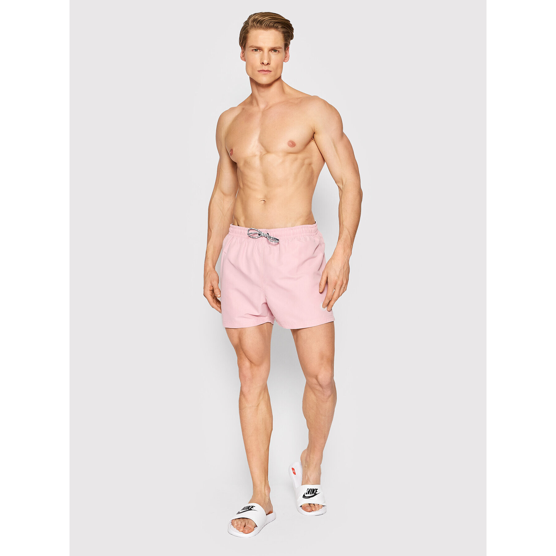 Pepe Jeans Плувни шорти Remo PMB10328 Розов Regular Fit - Pepit.bg