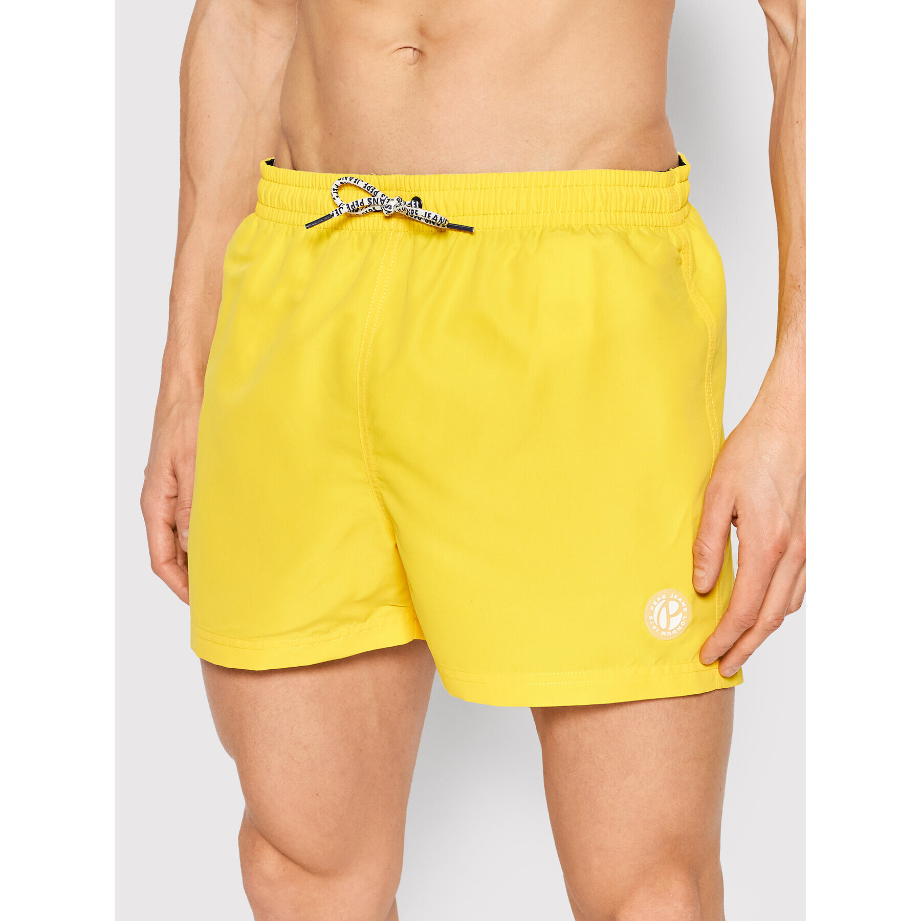 Pepe Jeans Плувни шорти Remo PMB10328 Жълт Regular Fit - Pepit.bg