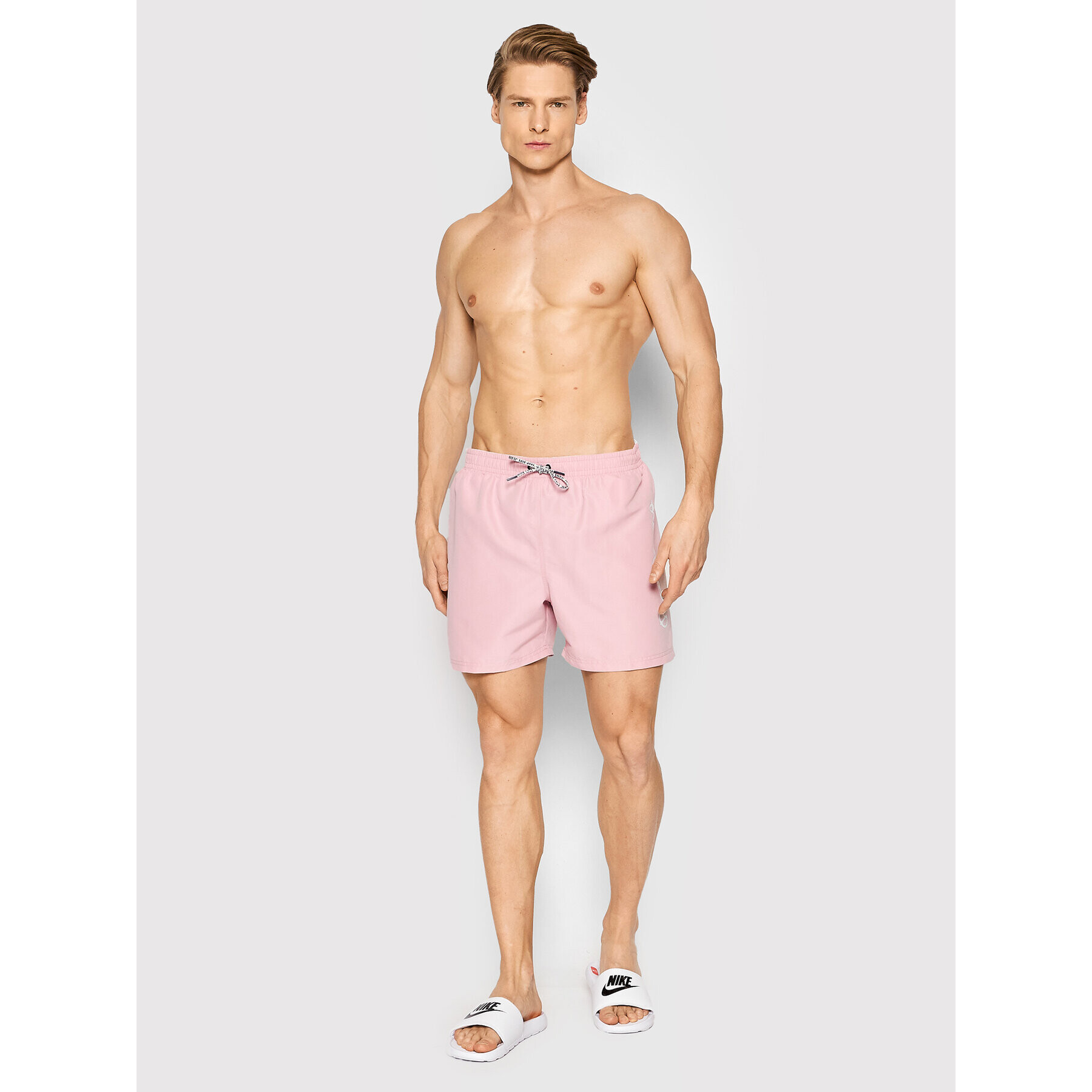 Pepe Jeans Плувни шорти Rodd PMB10329 Розов Regular Fit - Pepit.bg