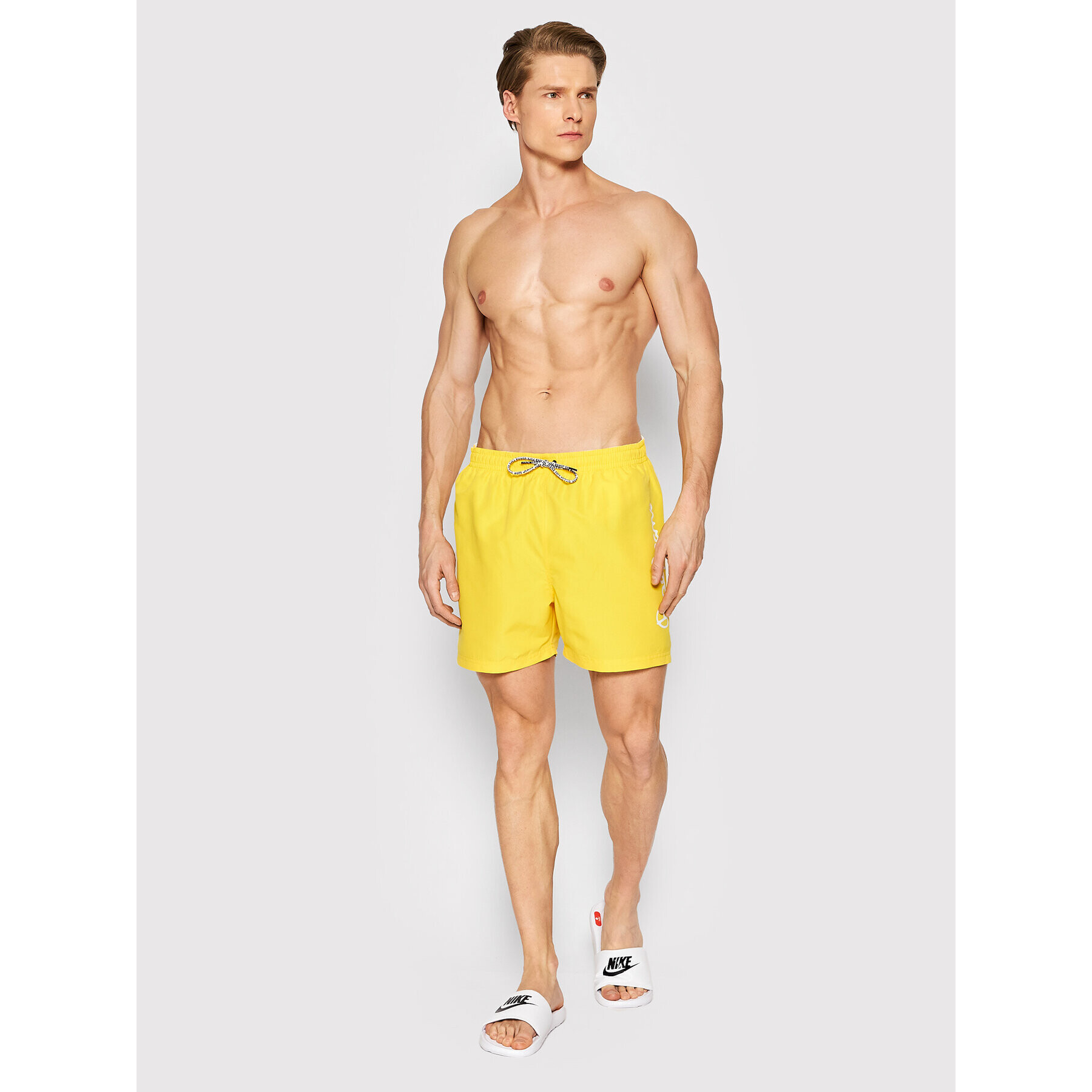 Pepe Jeans Плувни шорти Rodd PMB10329 Жълт Regular Fit - Pepit.bg