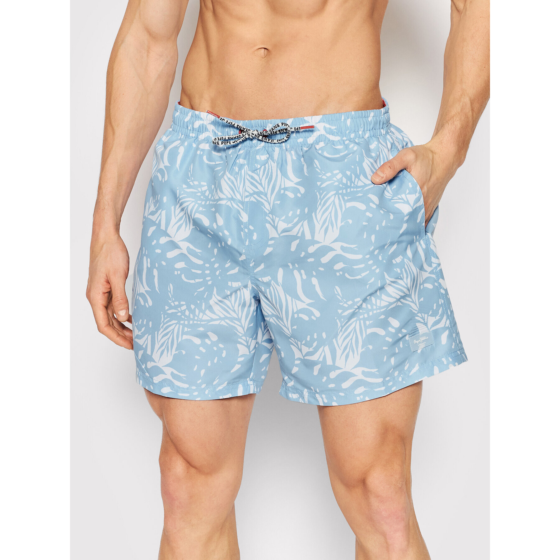 Pepe Jeans Плувни шорти Rudolfo PMB10302 Син Regular Fit - Pepit.bg