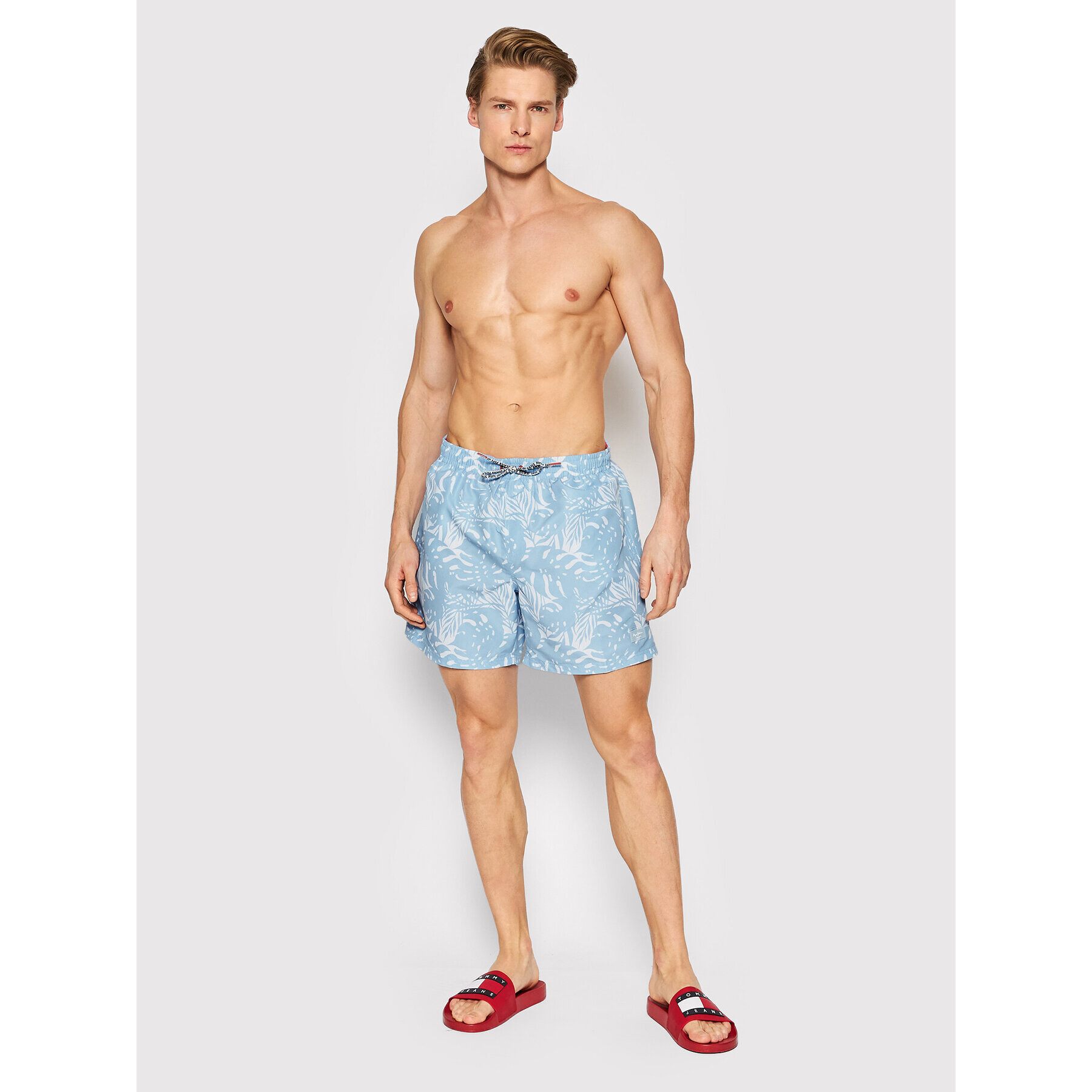 Pepe Jeans Плувни шорти Rudolfo PMB10302 Син Regular Fit - Pepit.bg